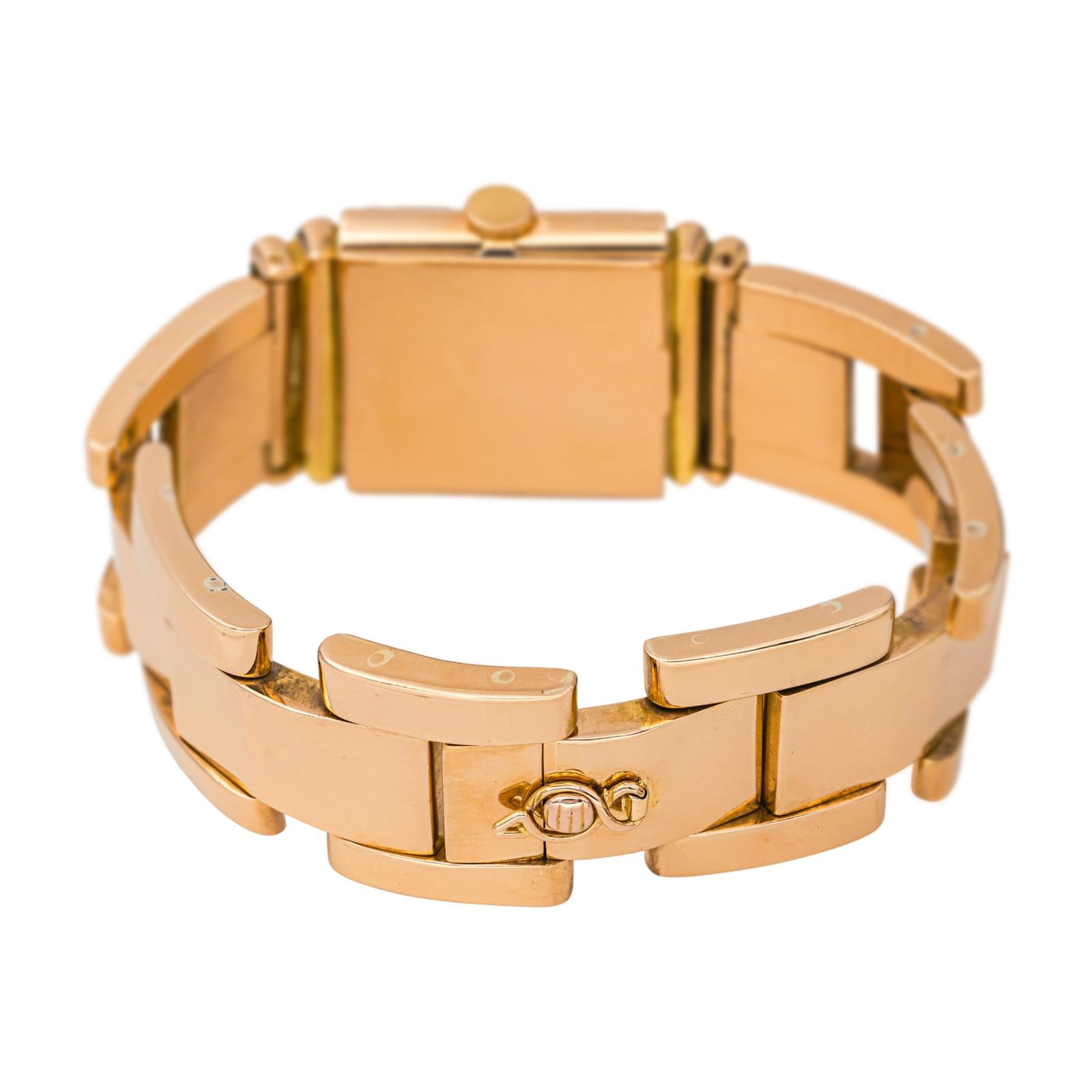 Rolex Montre Rétro Or rose