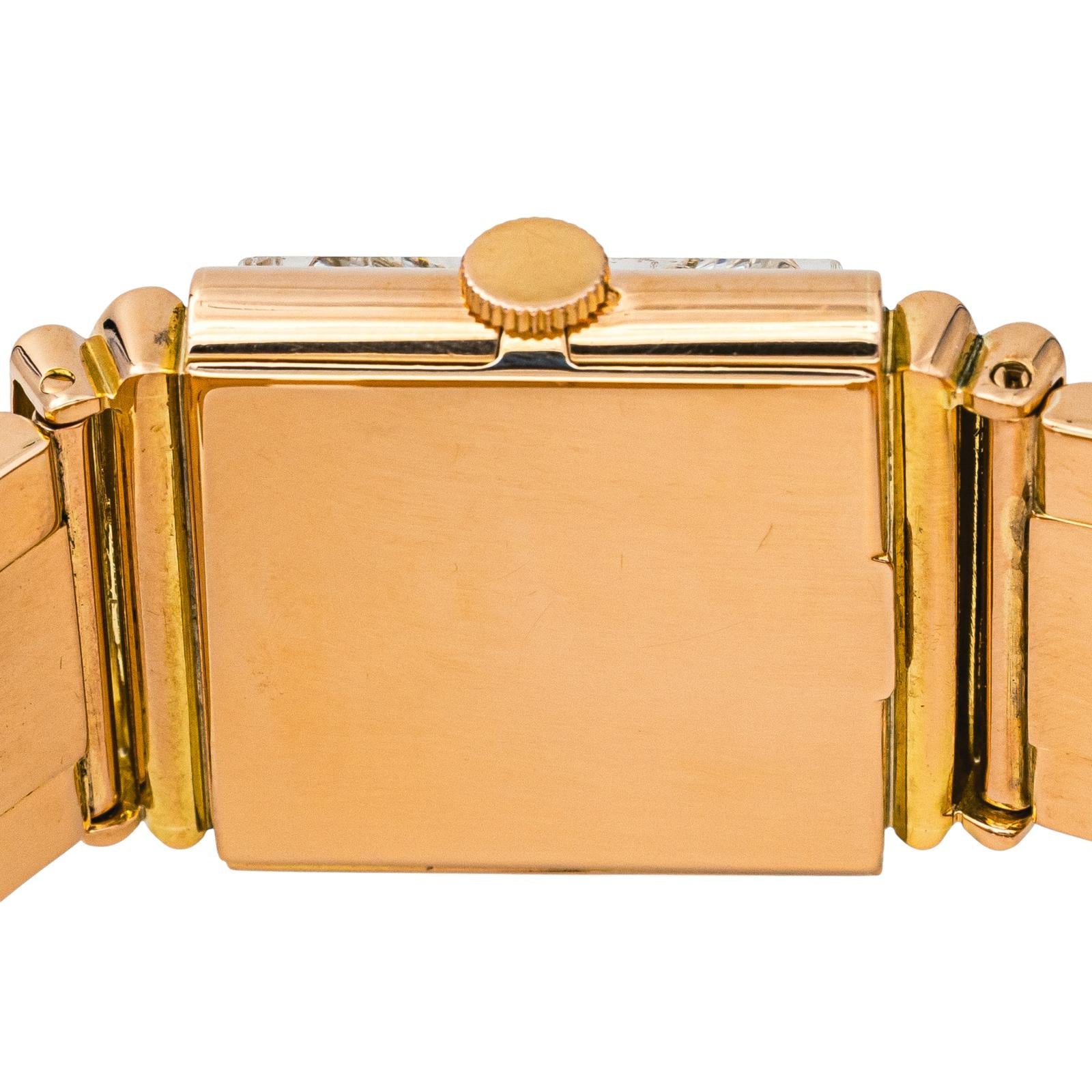 Rolex Montre Rétro Or rose