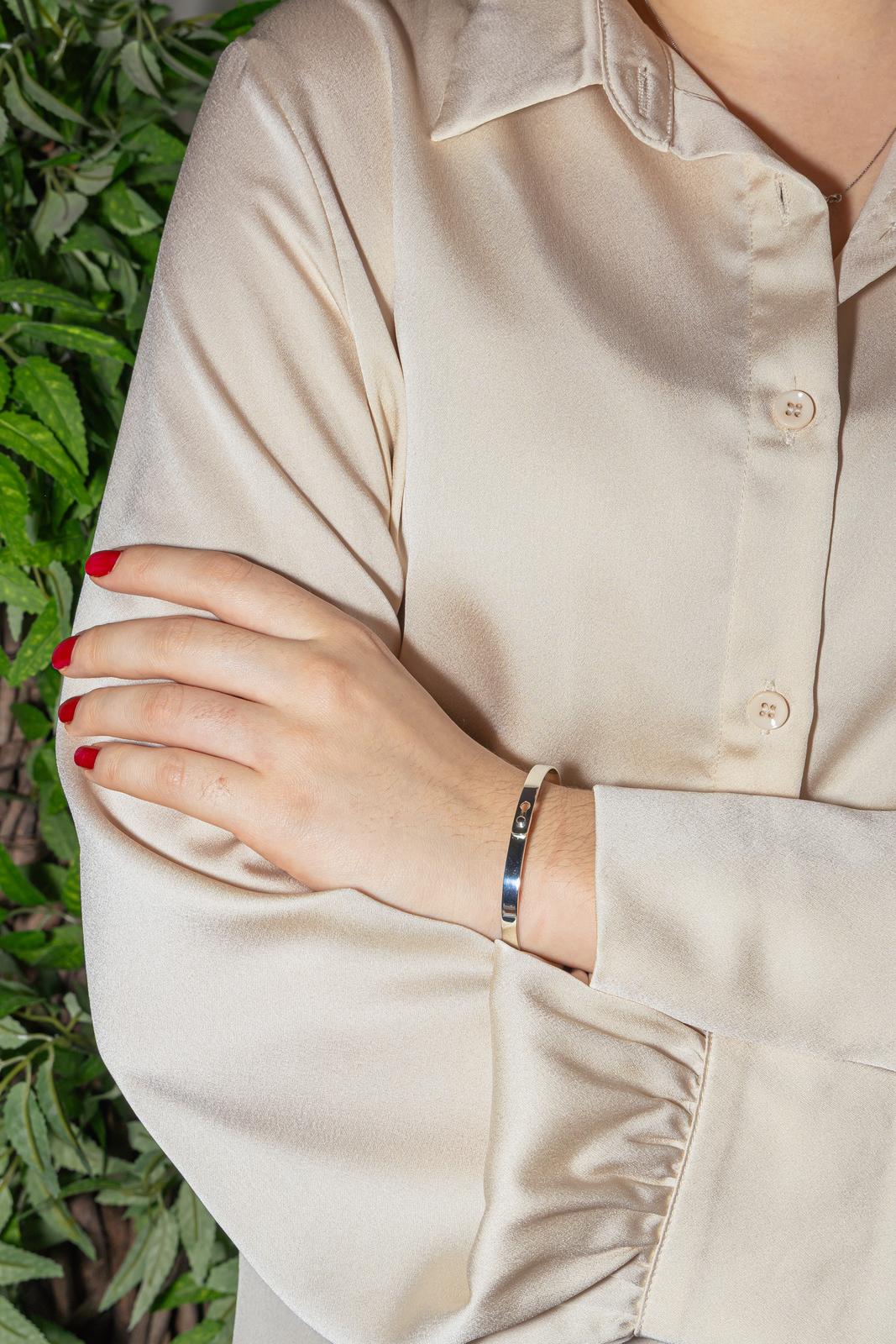 Dinh Van Bracelet Jonc Serrure Argent