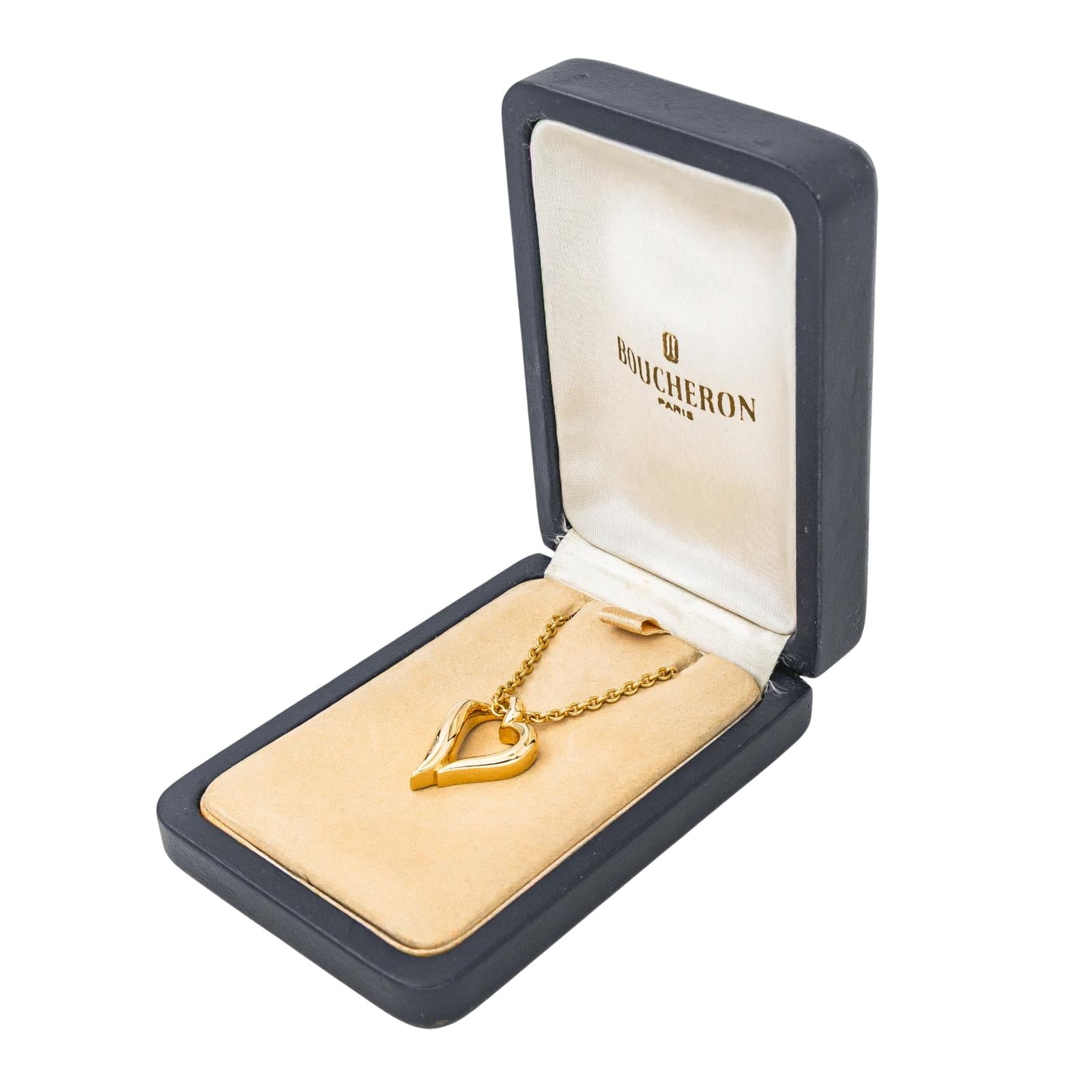 Boucheron Collier Or jaune