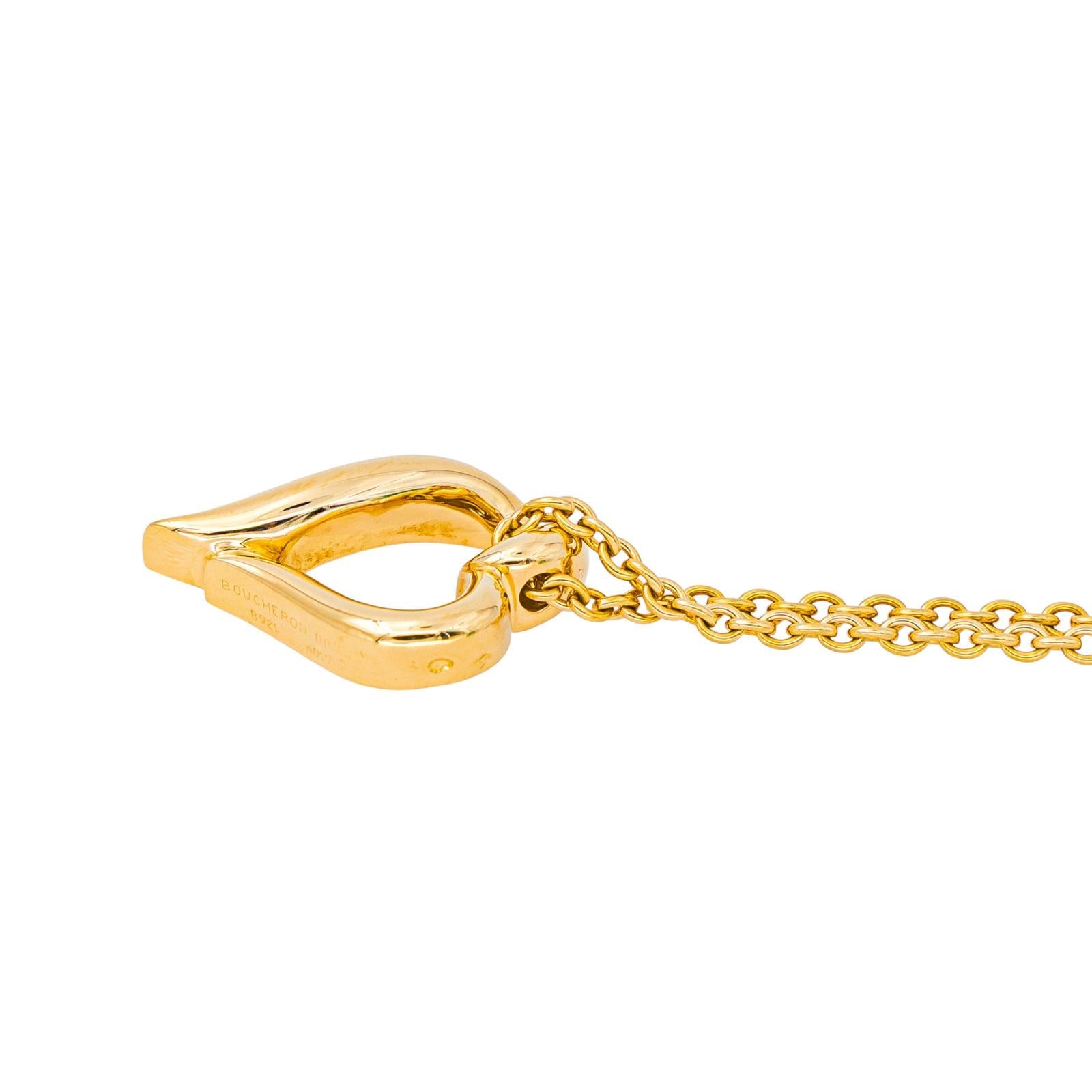 Boucheron Collier Or jaune