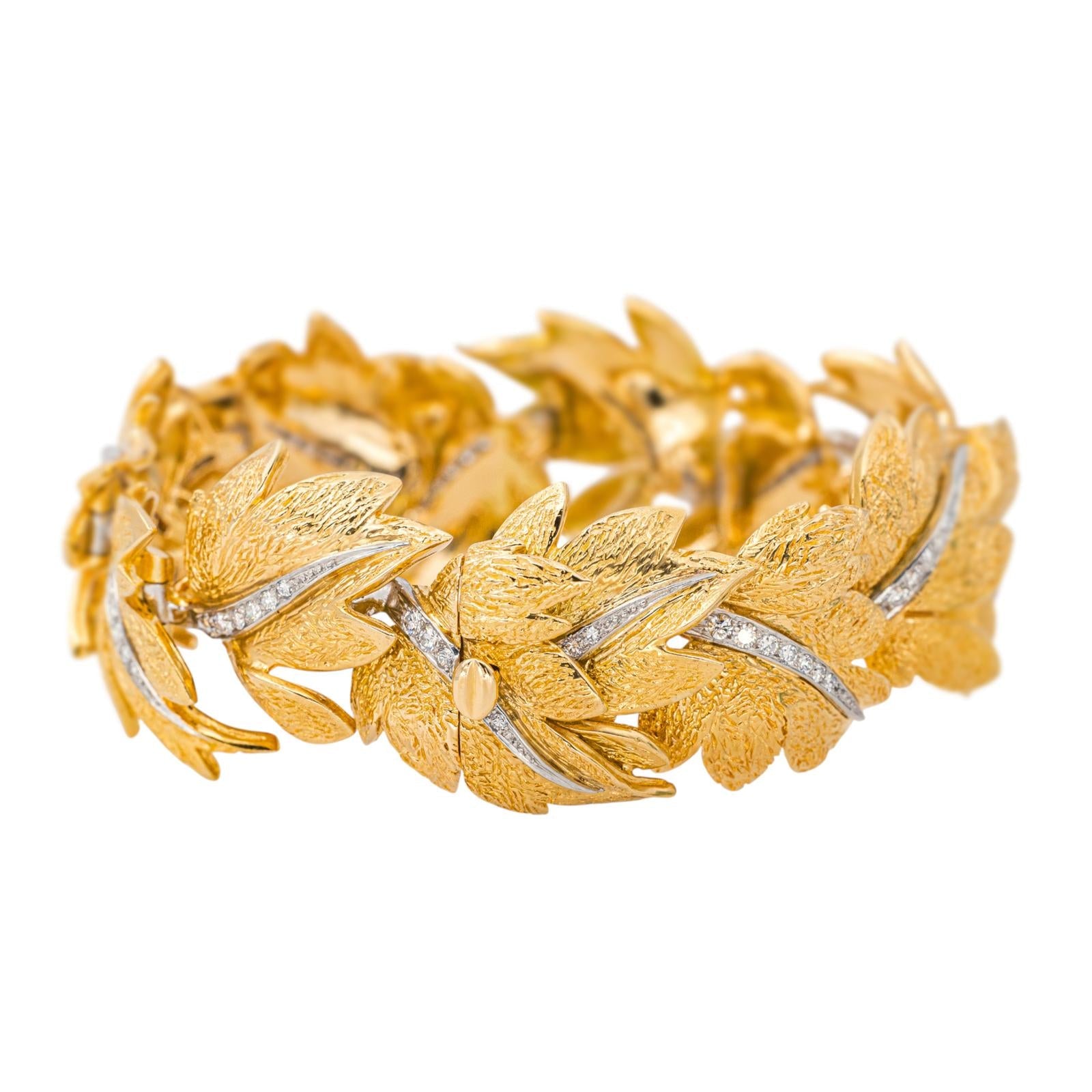 Fabergé Bracelet Or jaune , Platine Diamant