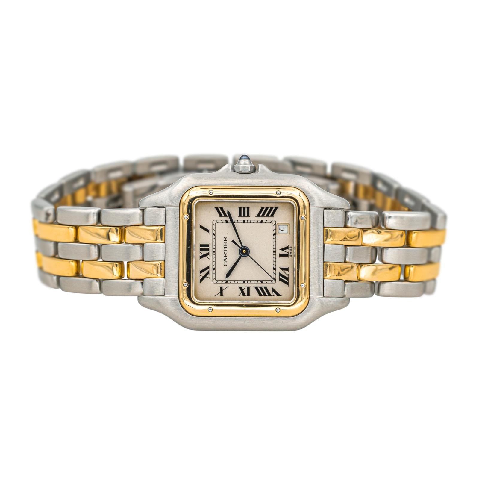 Cartier Montre Panthère Acier, Or jaune