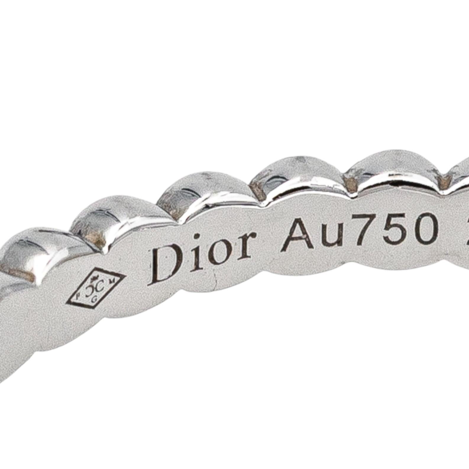 Dior Bague Rose des vents Or blanc Diamant