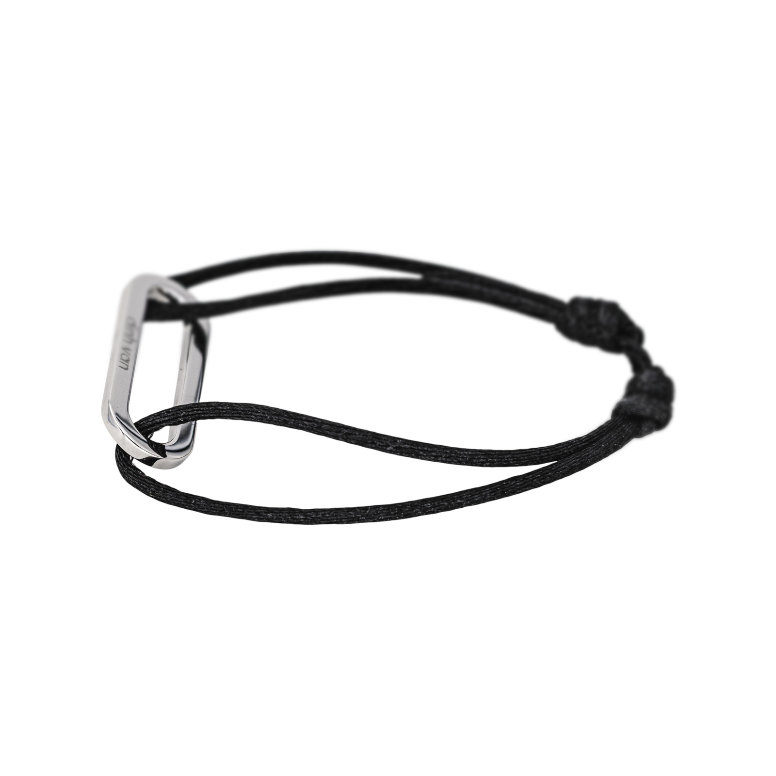 Dinh Van Bracelet Cordon Maillon Or blanc