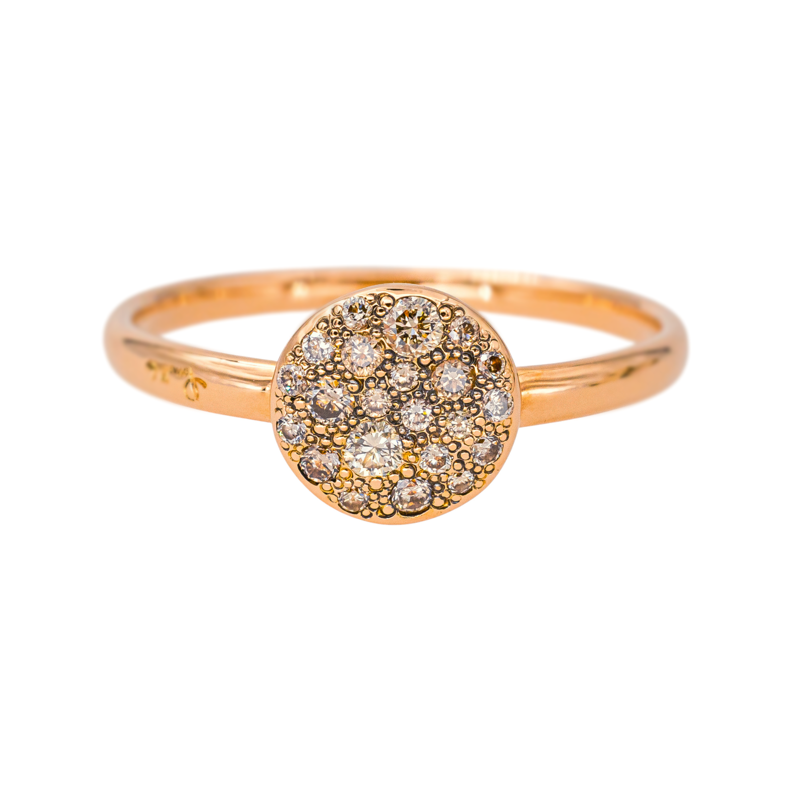 Pomellato Bague Sabbia Or rose Diamant
