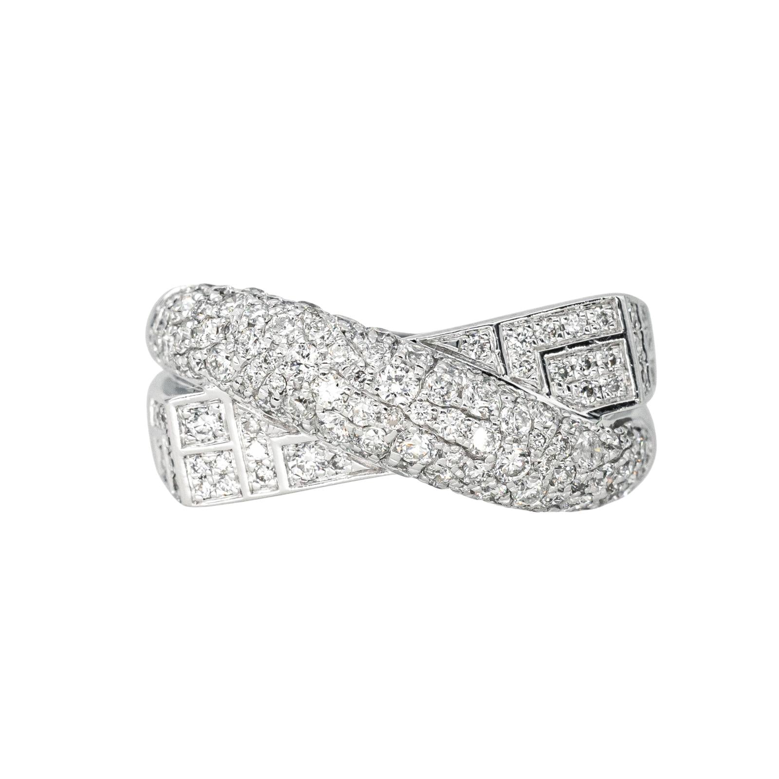 Mauboussin Bague En corps et encore Or blanc Diamant