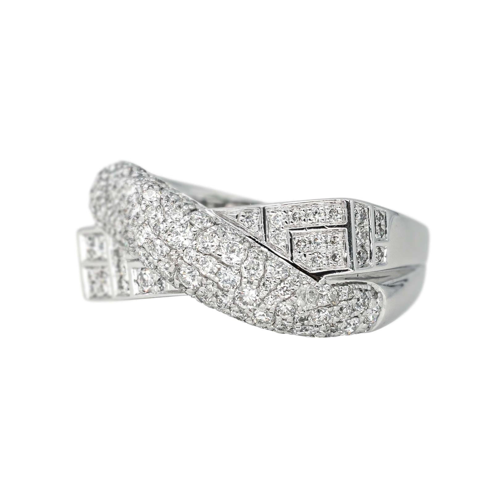 Mauboussin Bague En corps et encore Or blanc Diamant