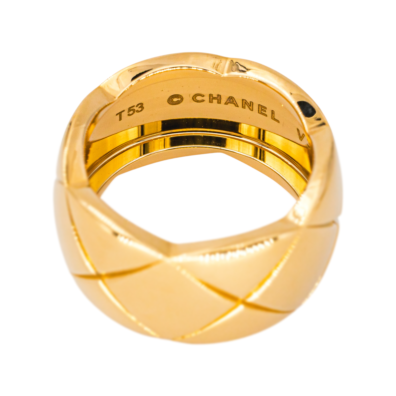Chanel Bague Coco crush Or jaune