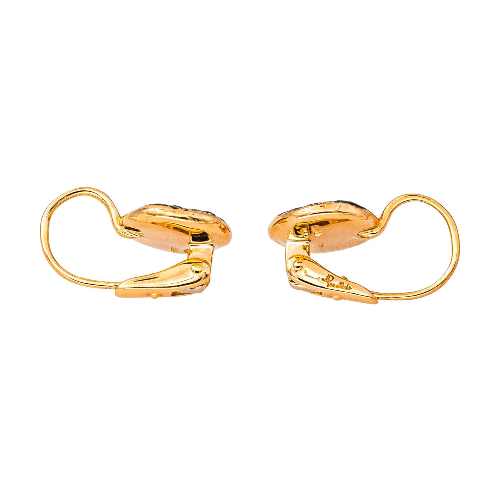 Pomellato Boucles d'oreilles Sabbia Or rose Diamant