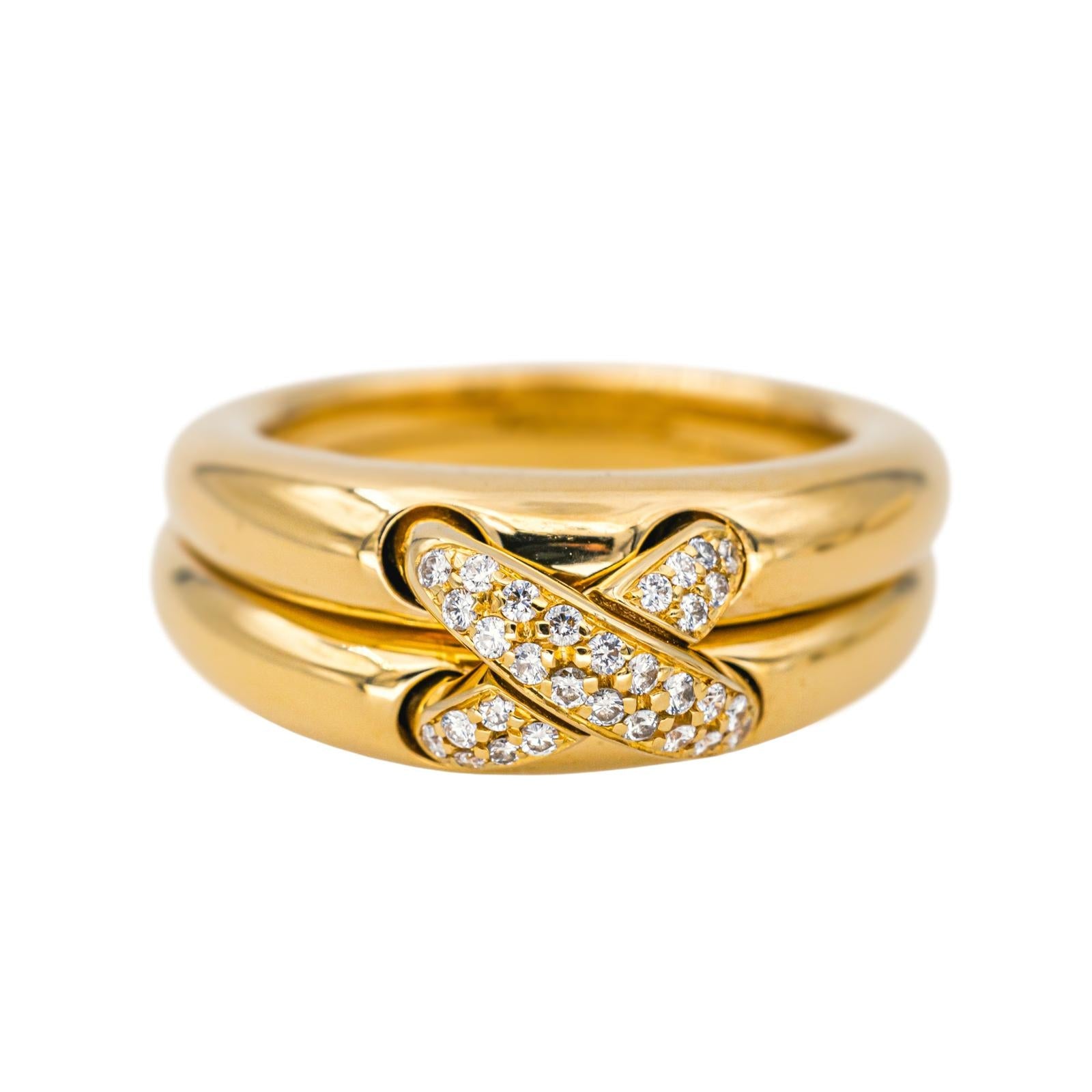 Chaumet Bague Liens Or jaune Diamant