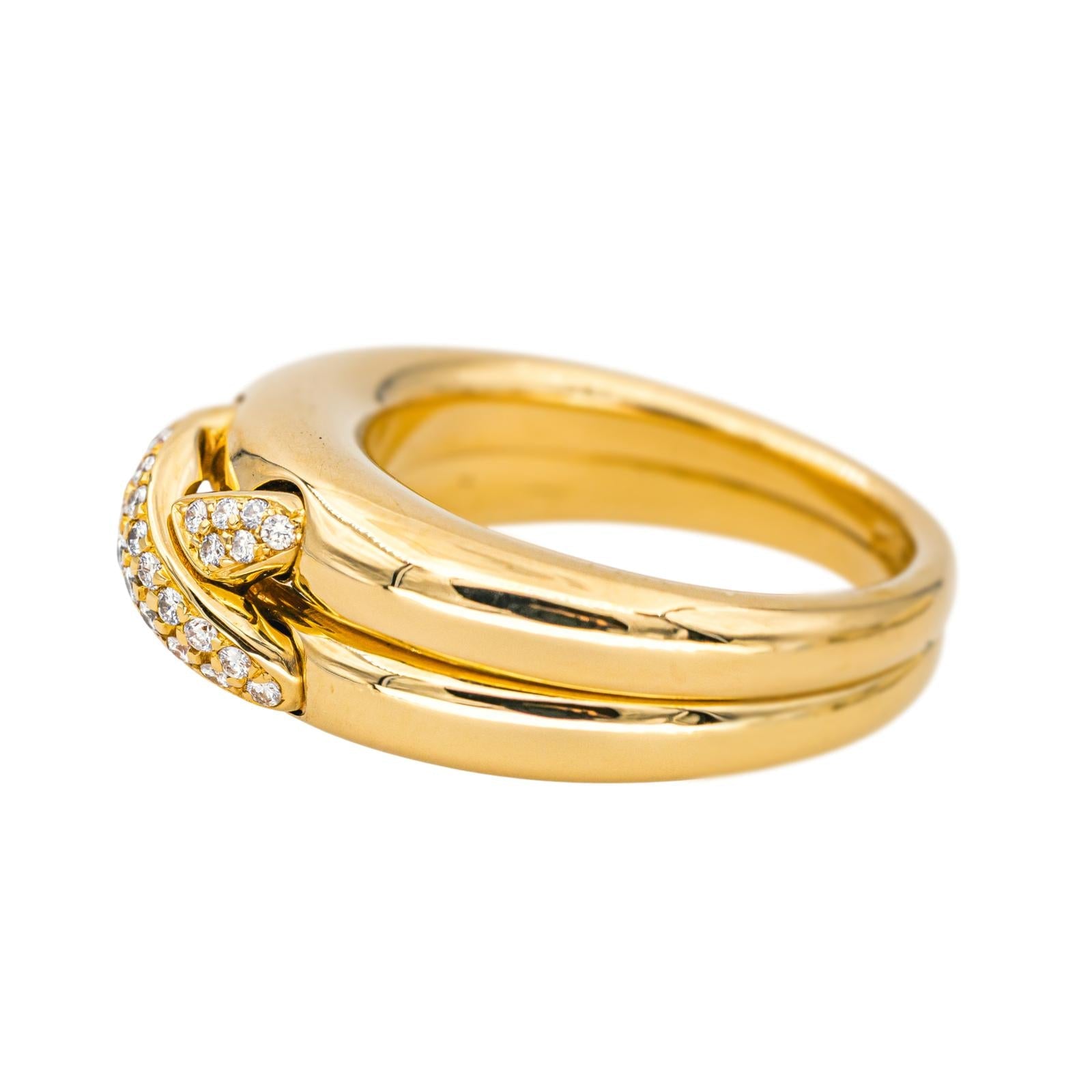 Chaumet Bague Liens Or jaune Diamant