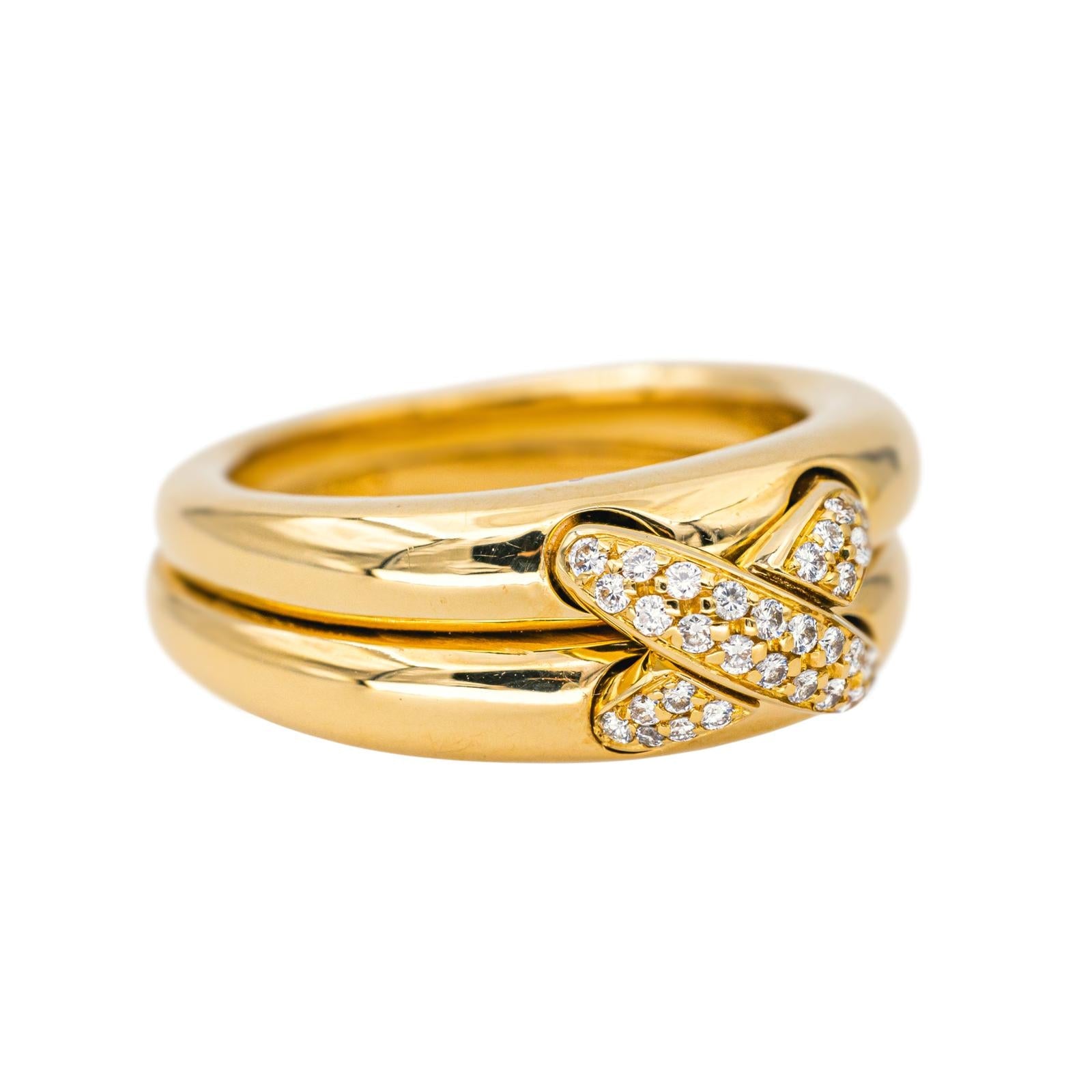 Chaumet Bague Liens Or jaune Diamant