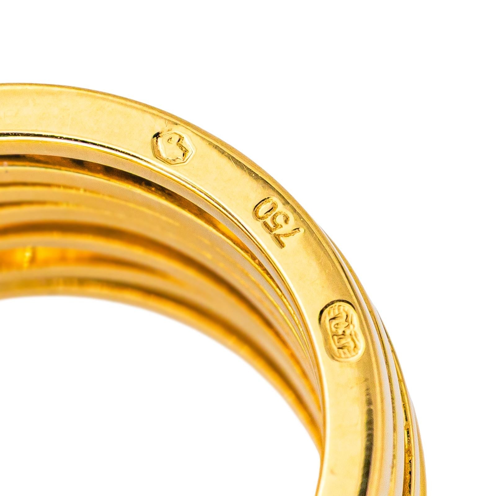 Omega Bague Ladymatic Or jaune Diamant