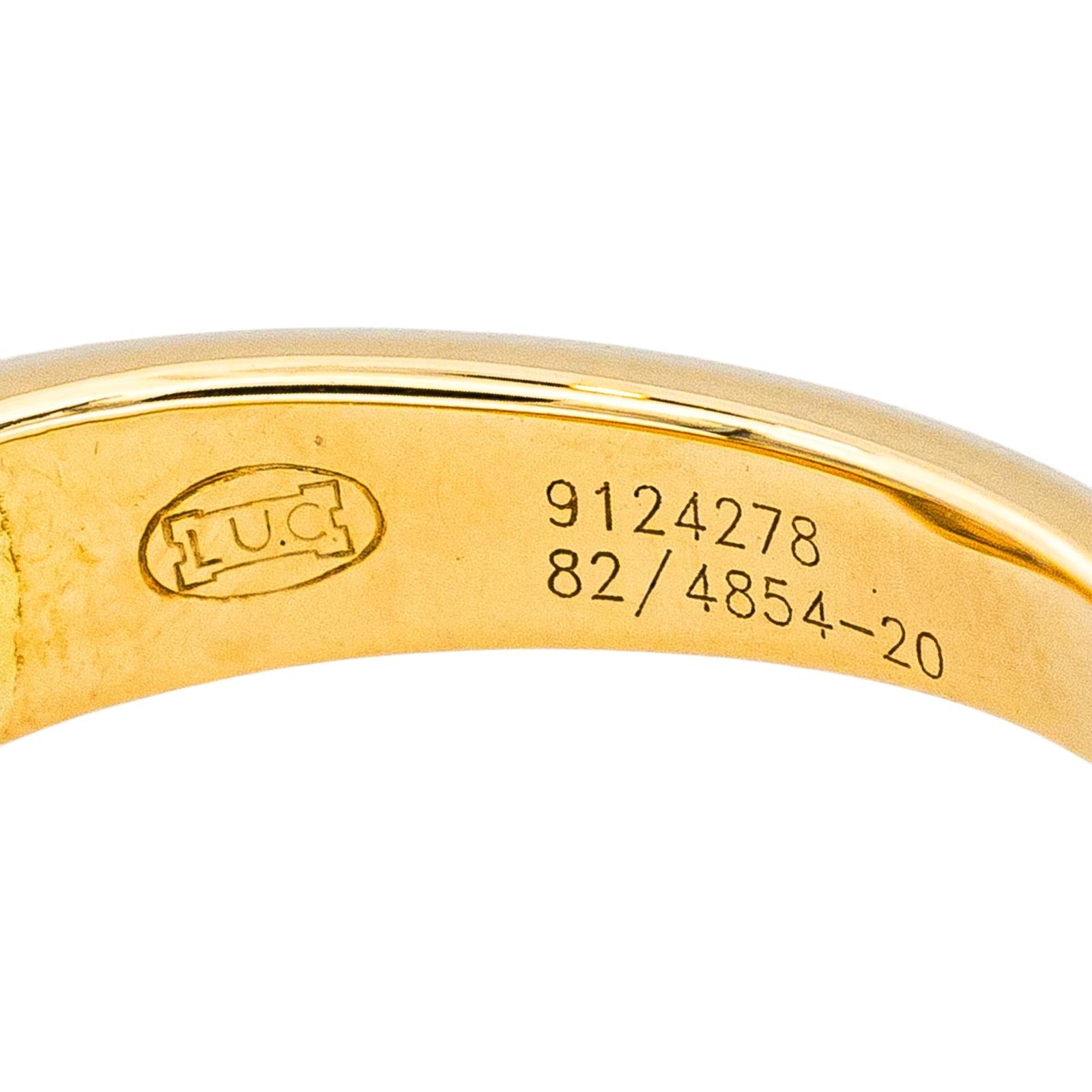 Chopard Bague Happy diamond Or jaune Diamant