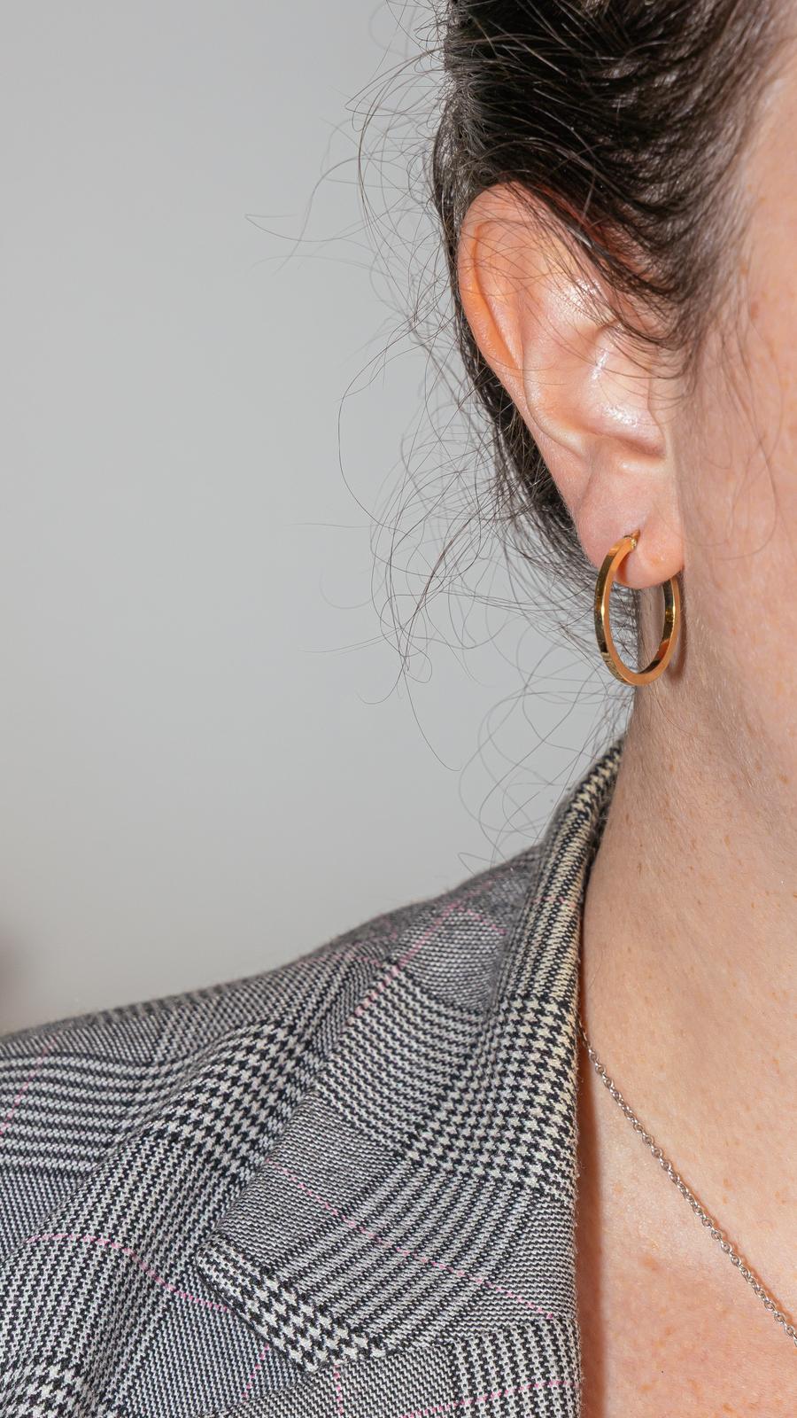 Boucles d'oreilles Créoles Or jaune