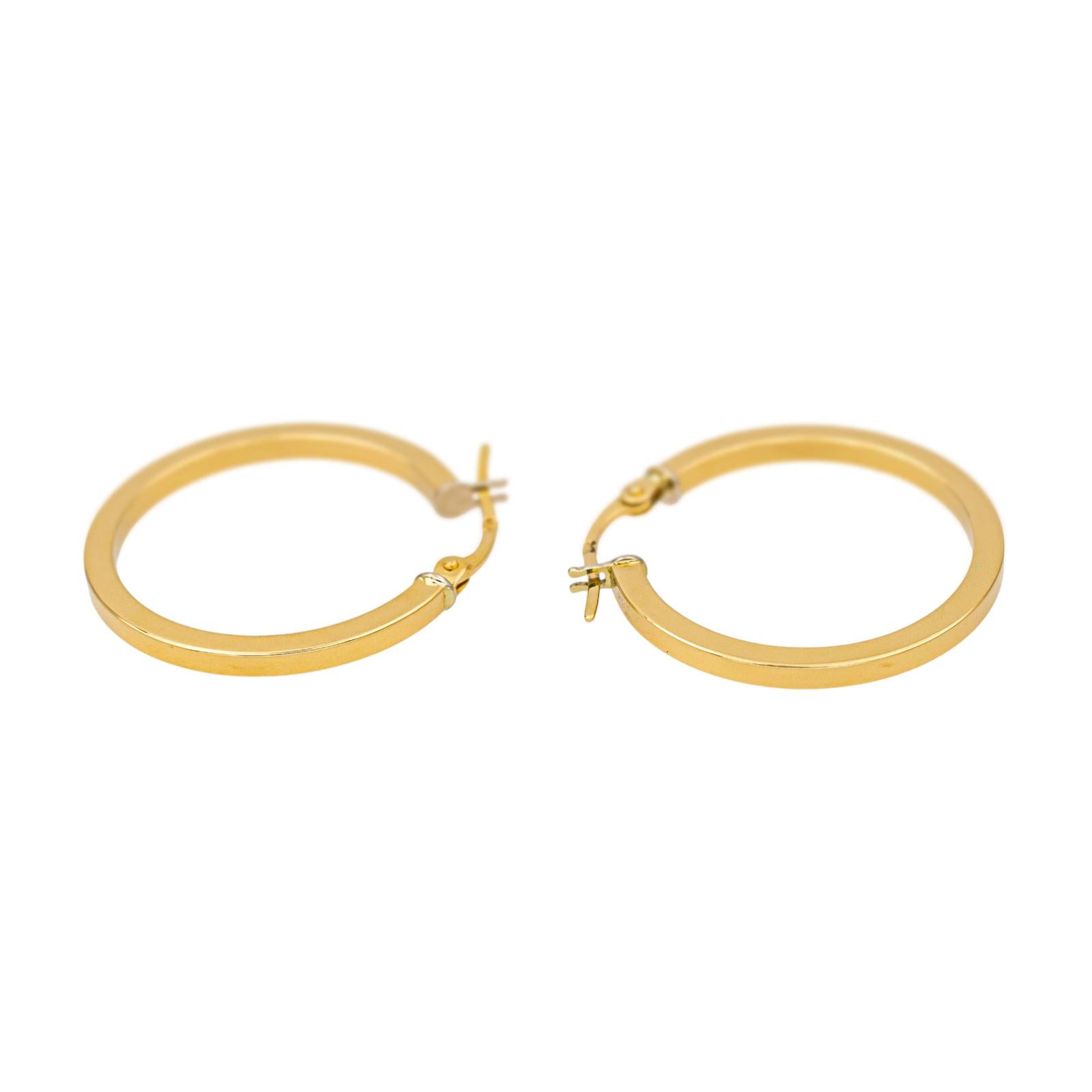 Boucles d'oreilles Créoles Or jaune