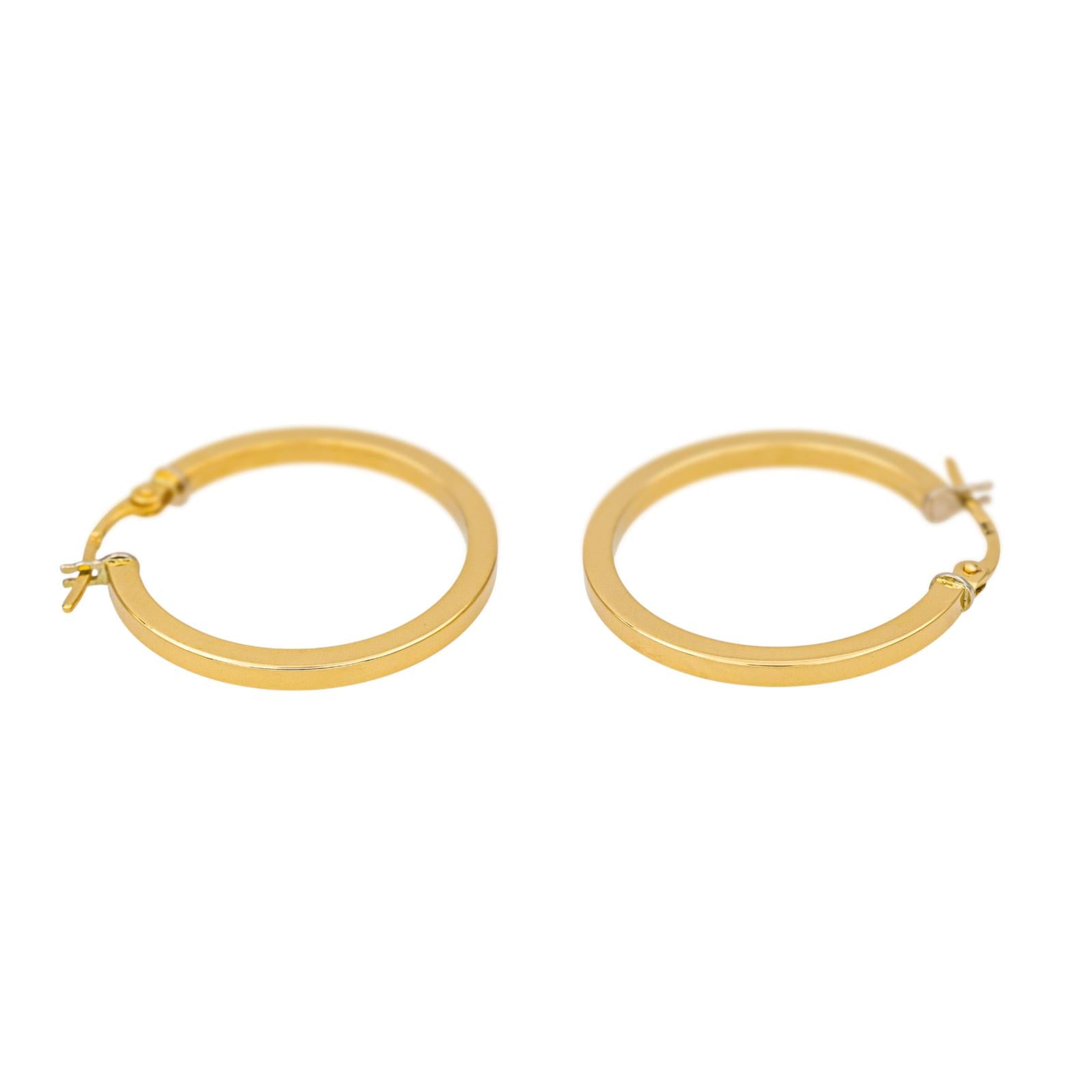 Boucles d'oreilles Créoles Or jaune