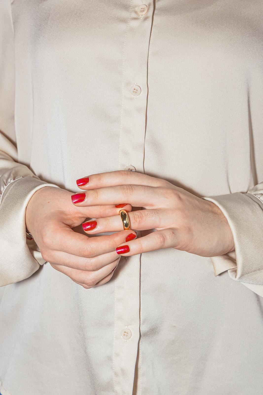 Chaumet Bague Jonc Or jaune