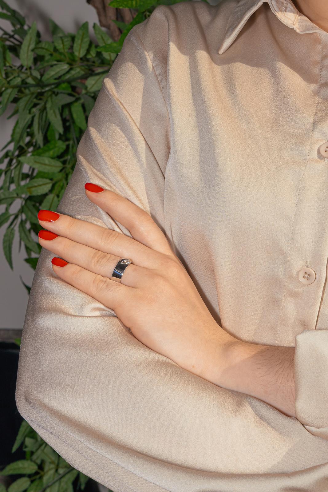 Chaumet Bague Lien Or blanc