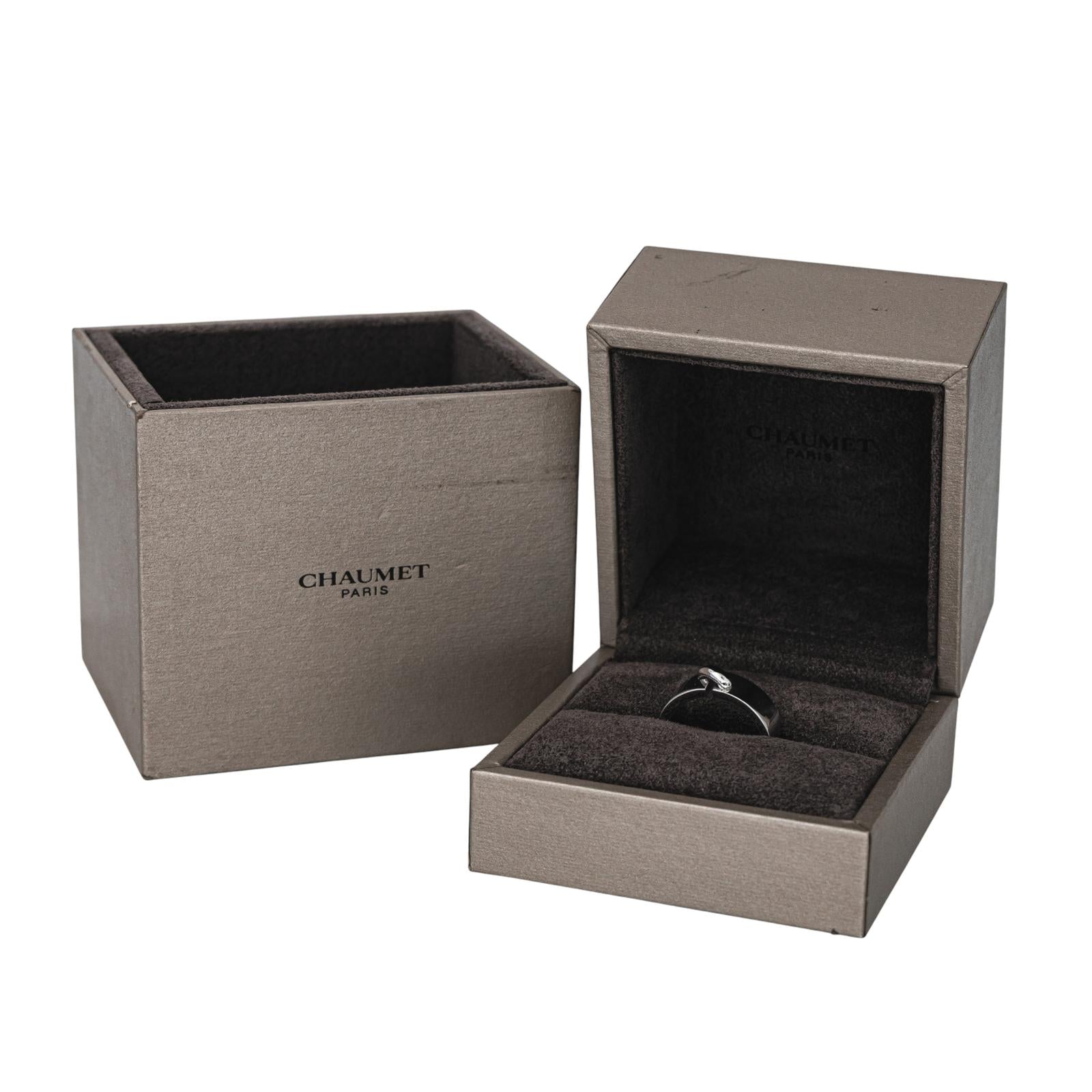 Chaumet Bague Lien Or blanc