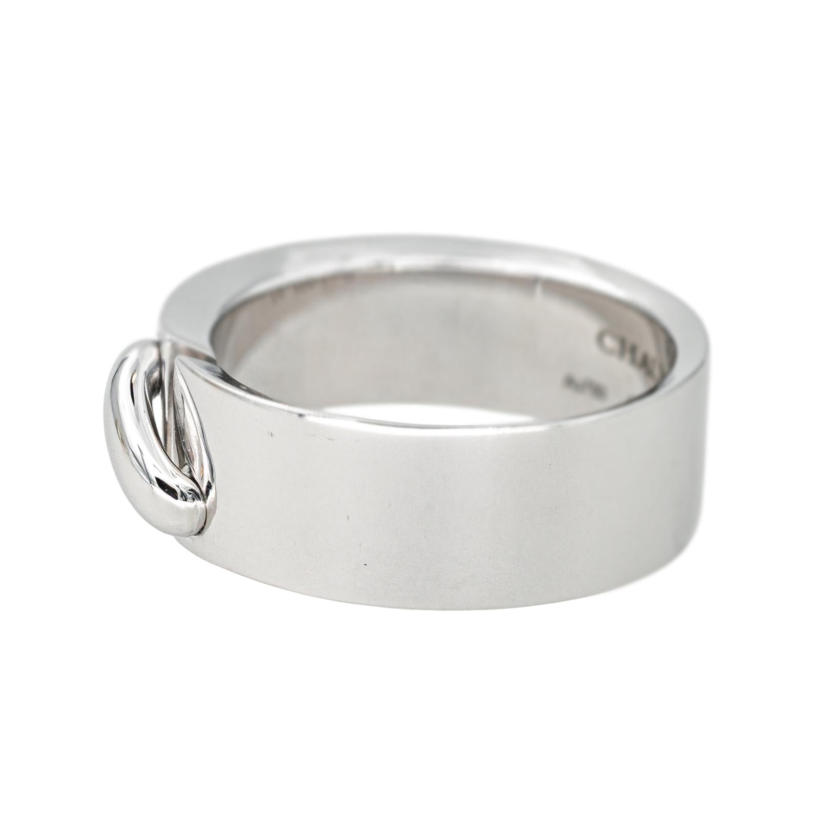 Chaumet Bague Lien Or blanc