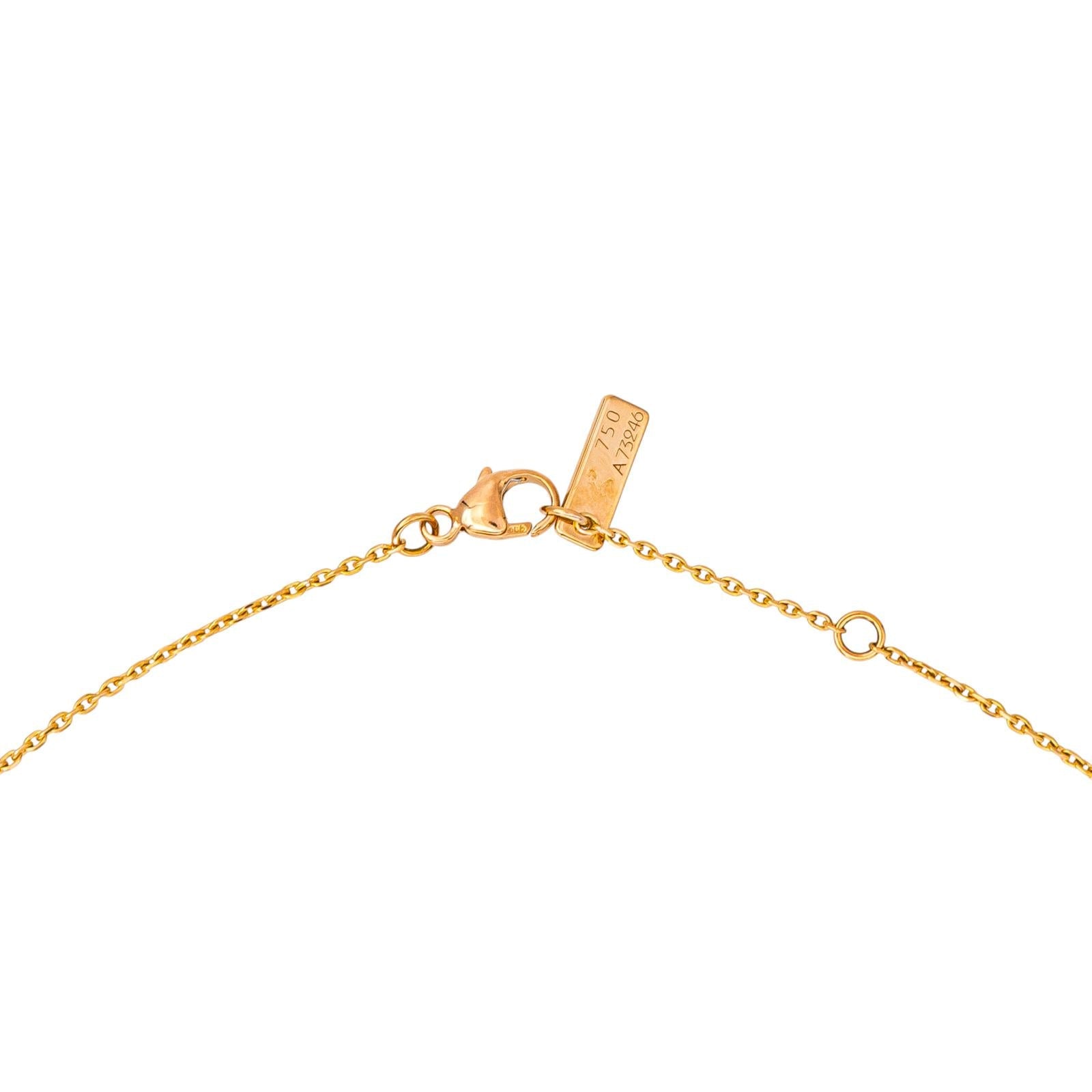 Messika Collier Gatsby Or rose Diamant