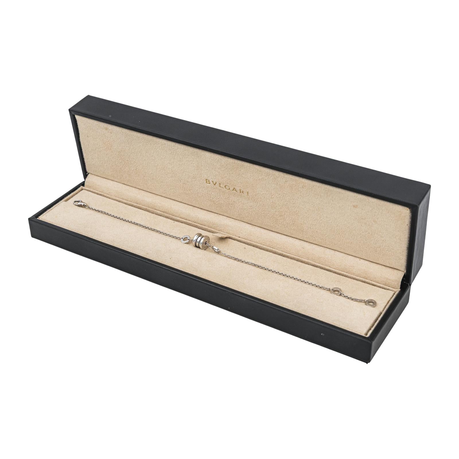 Bulgari Bracelet B.zéro1 Or blanc