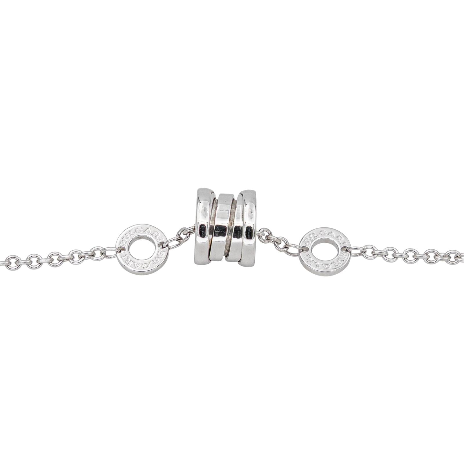 Bulgari Bracelet B.zéro1 Or blanc