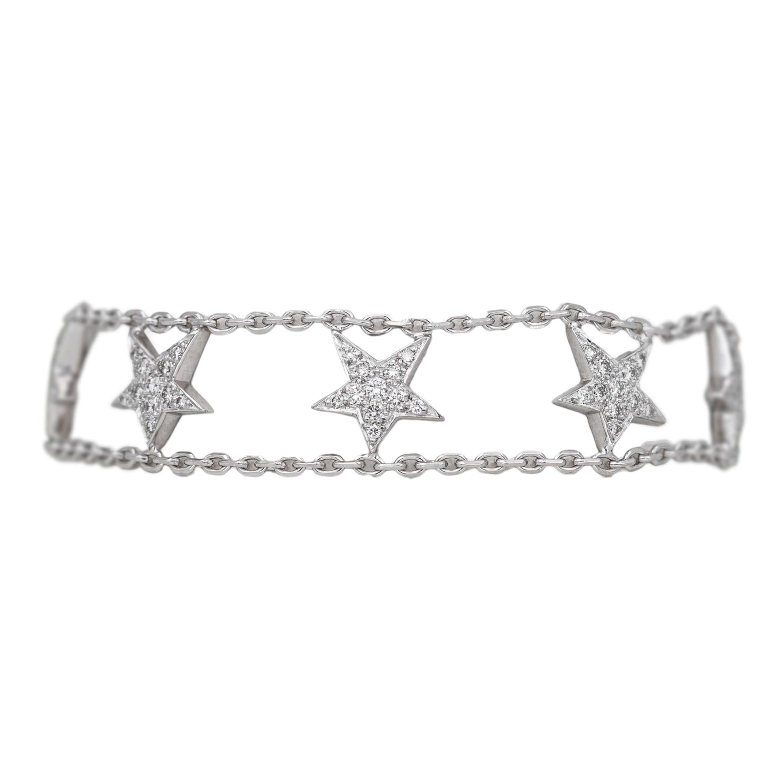Bracelet Or blanc Diamant