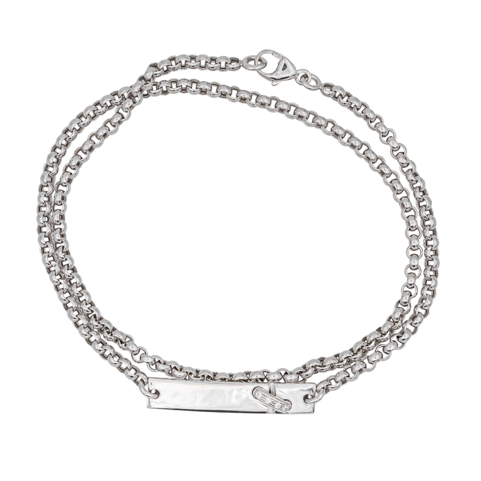 Chaumet Bracelet Liens évidence Or blanc Diamant