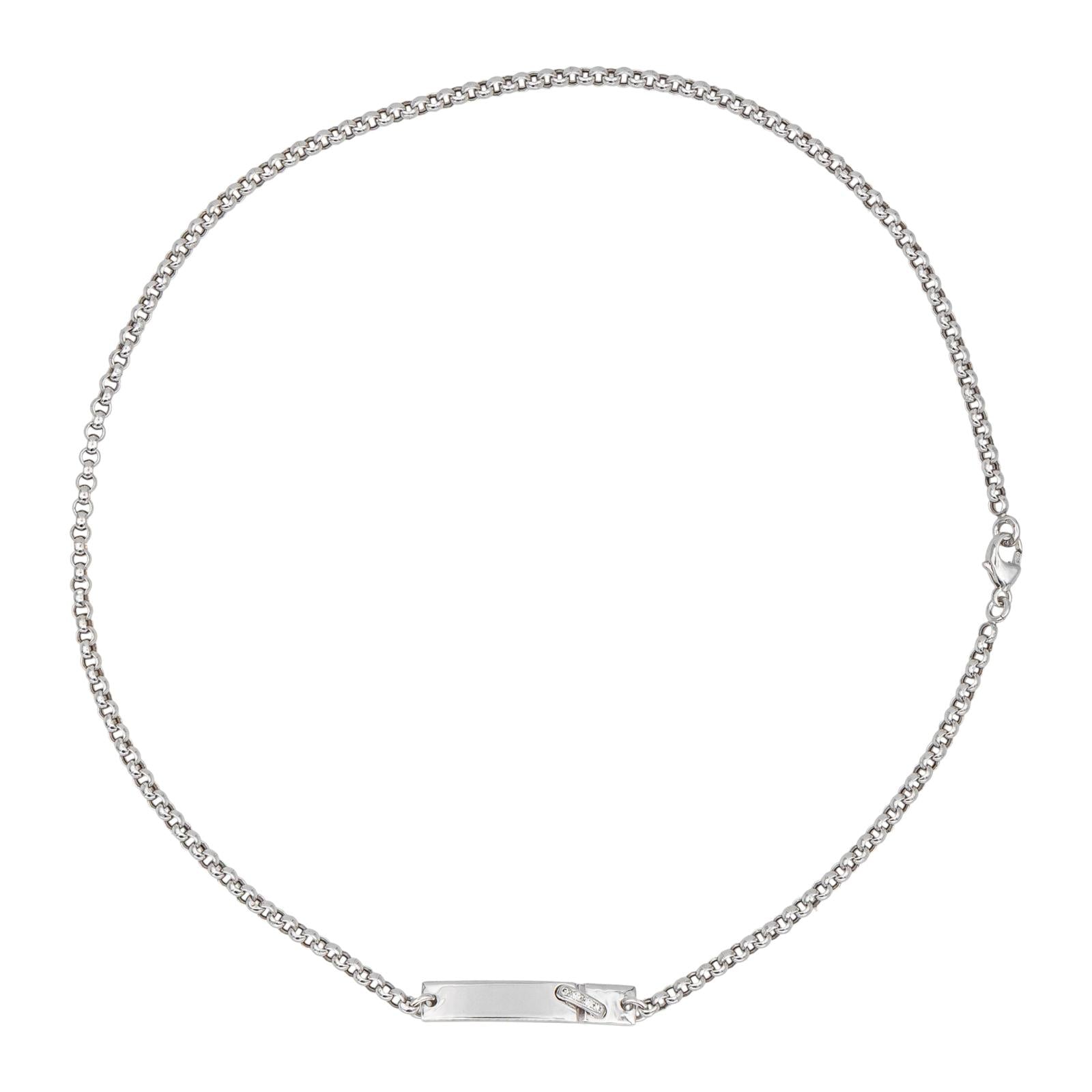 Chaumet Bracelet Liens évidence Or blanc Diamant