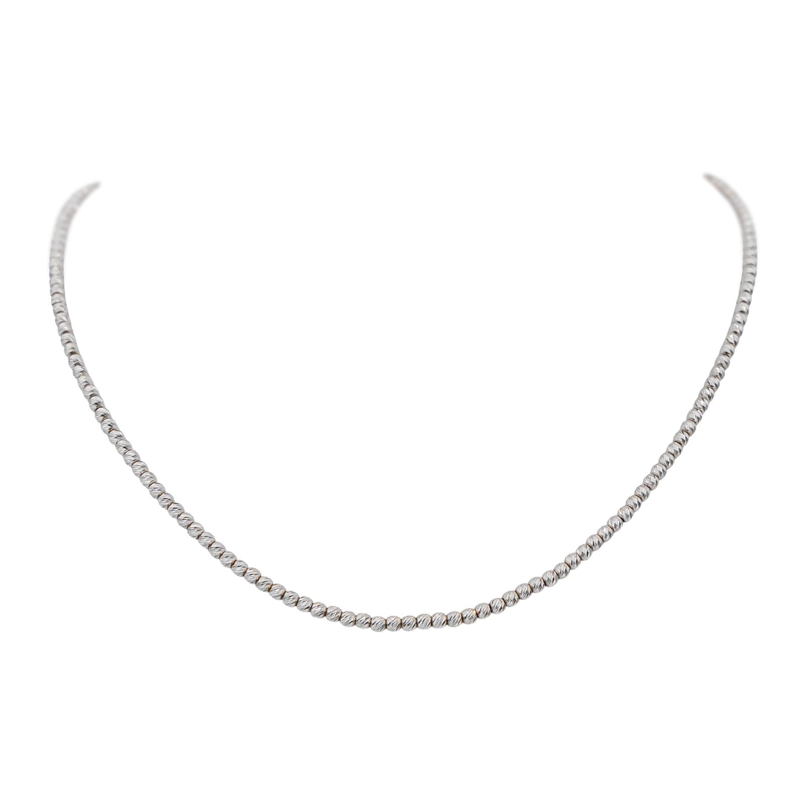 Arthus bertrand Collier Or blanc