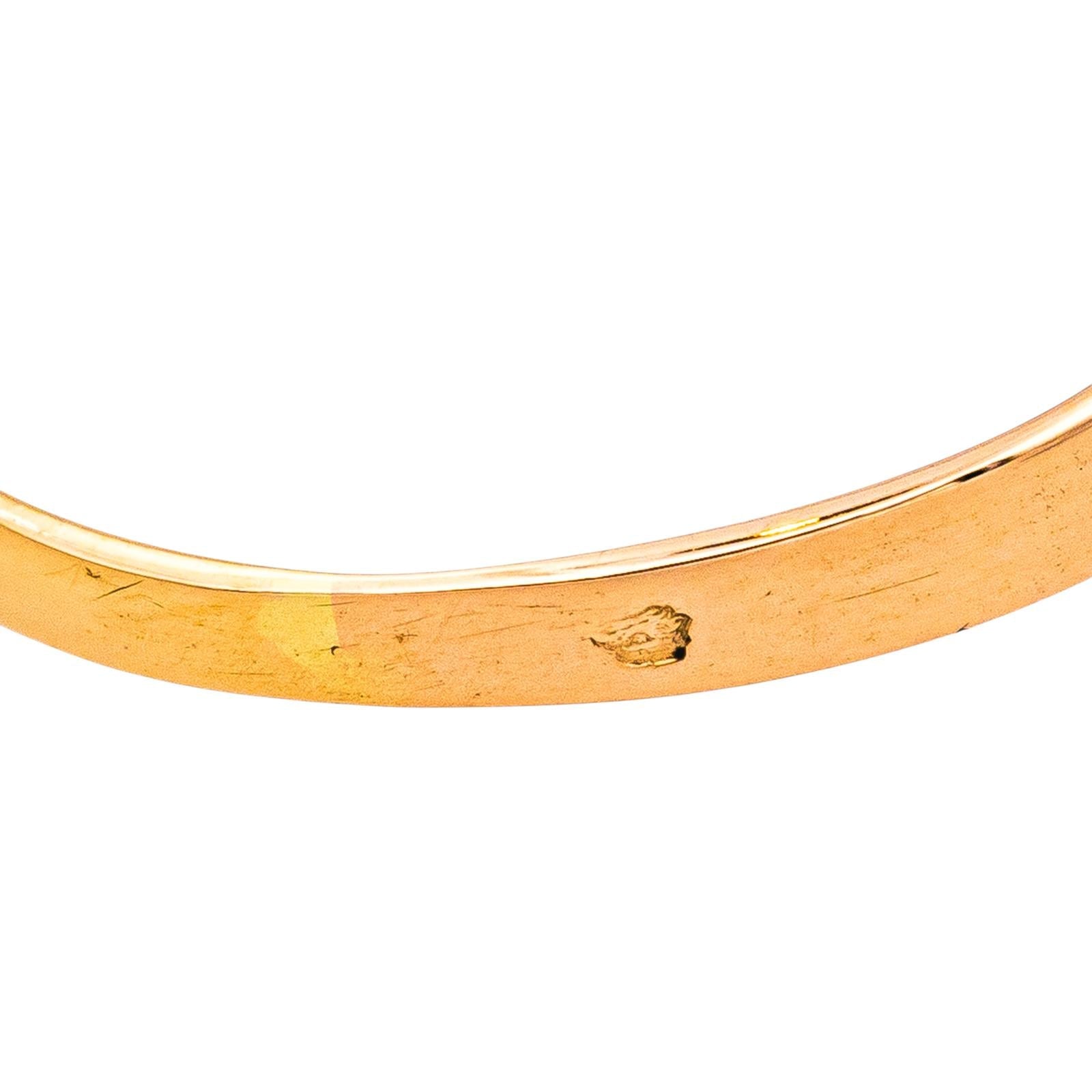 Bague Or rose, Or blanc Diamant