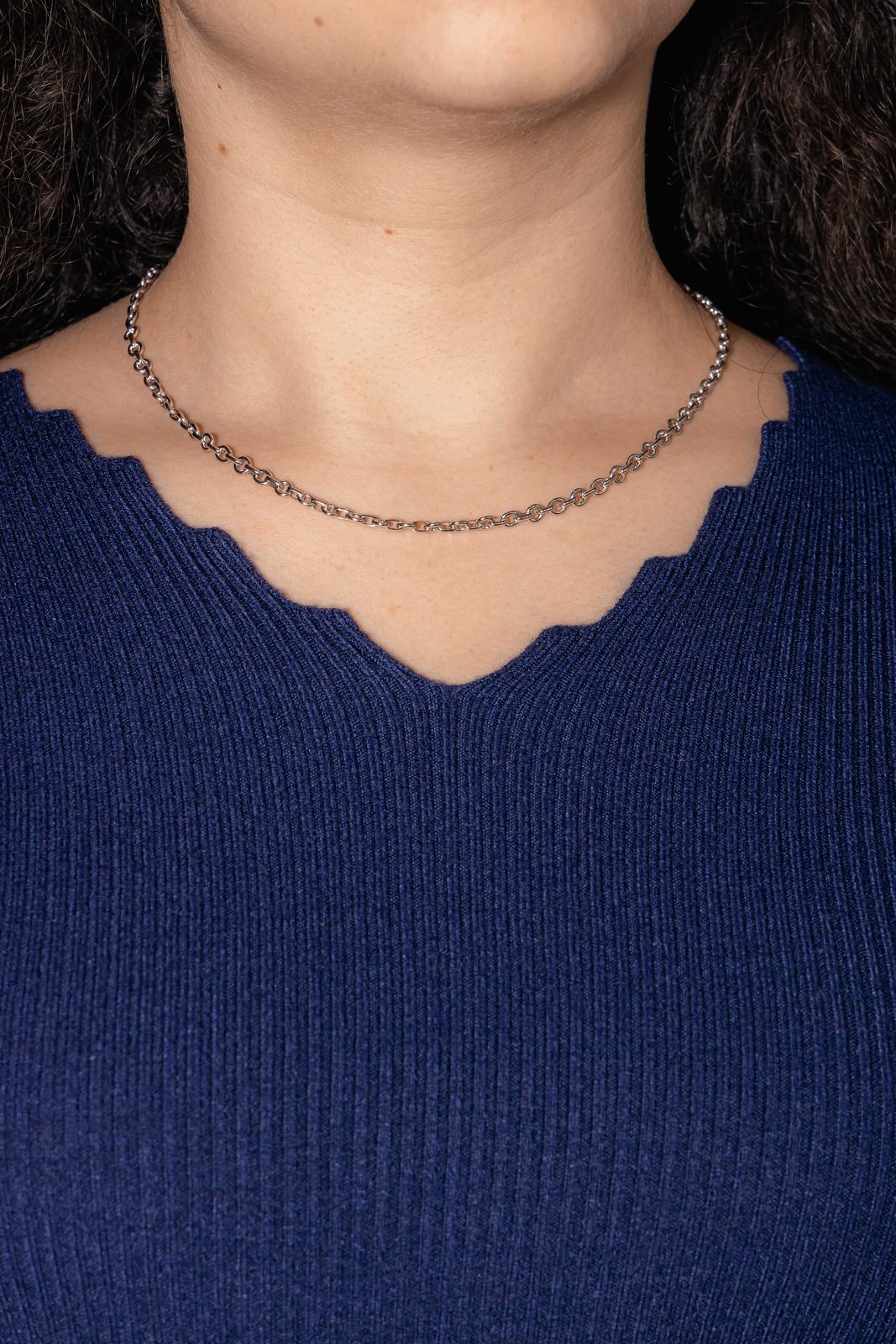 Chaumet Collier Chaîne Or blanc