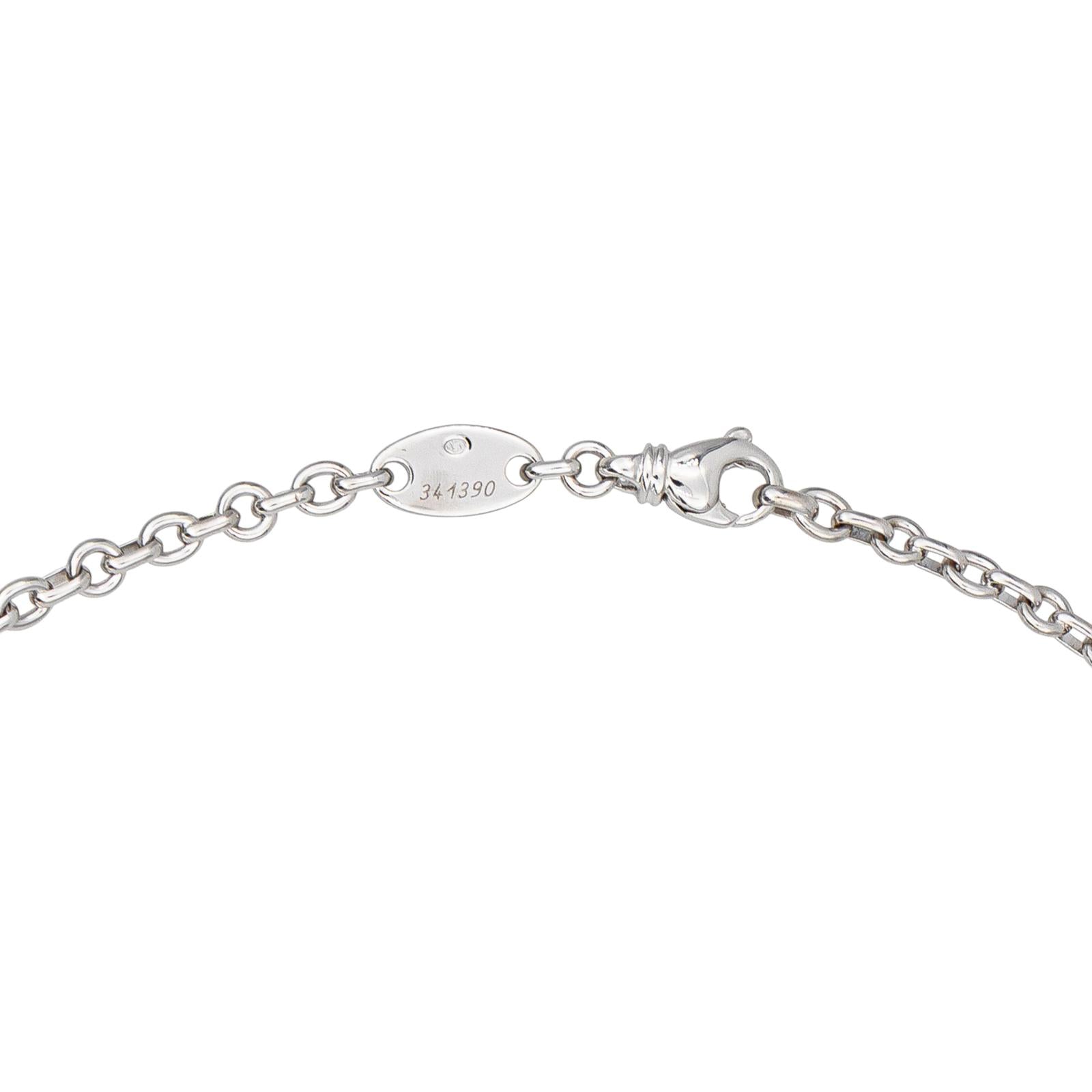Chaumet Collier Chaîne Or blanc