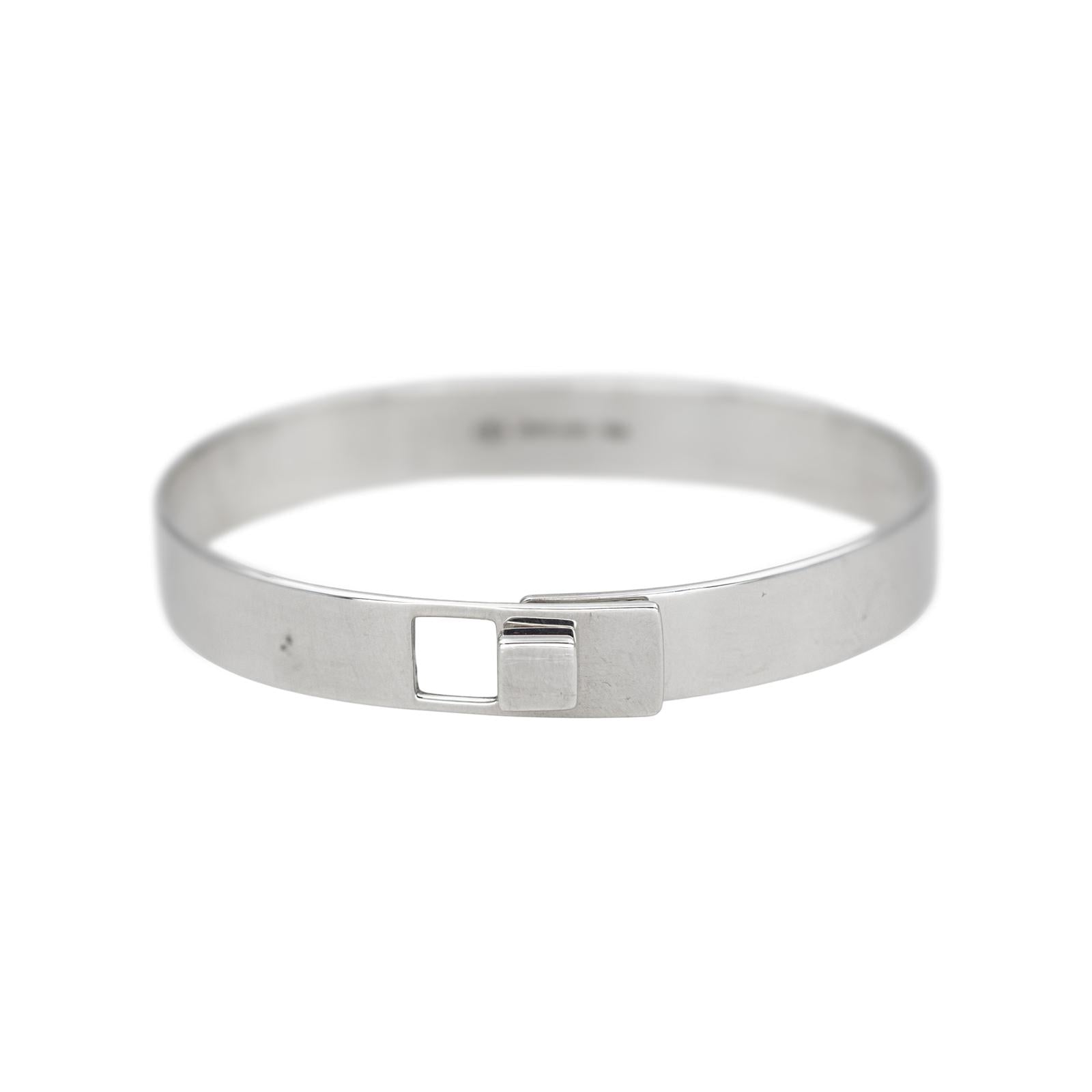 Dinh van Bracelet Jonc Serrure Argent