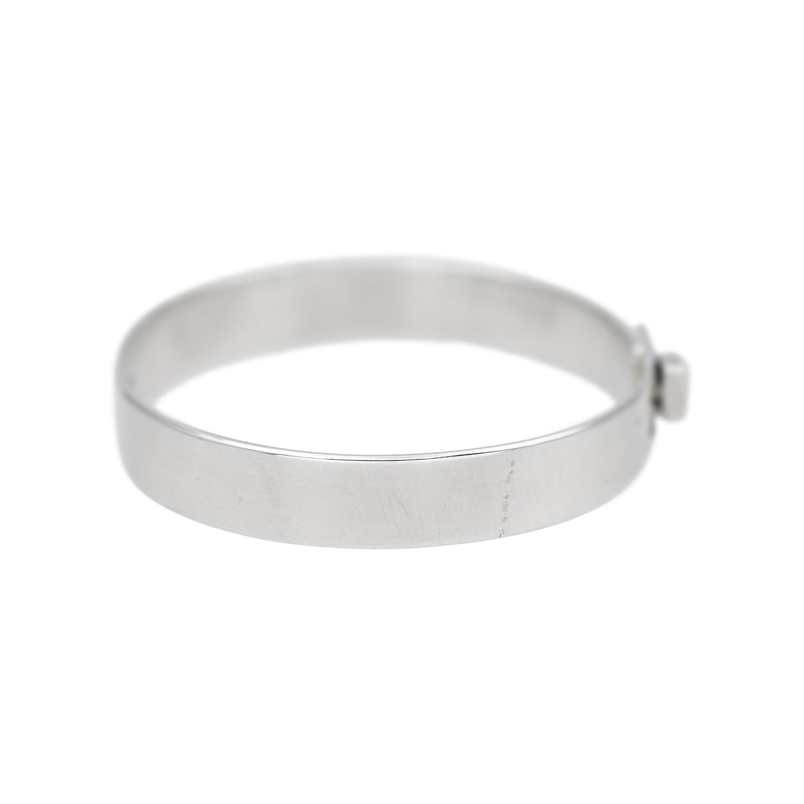 Dinh van Bracelet Jonc Serrure Argent