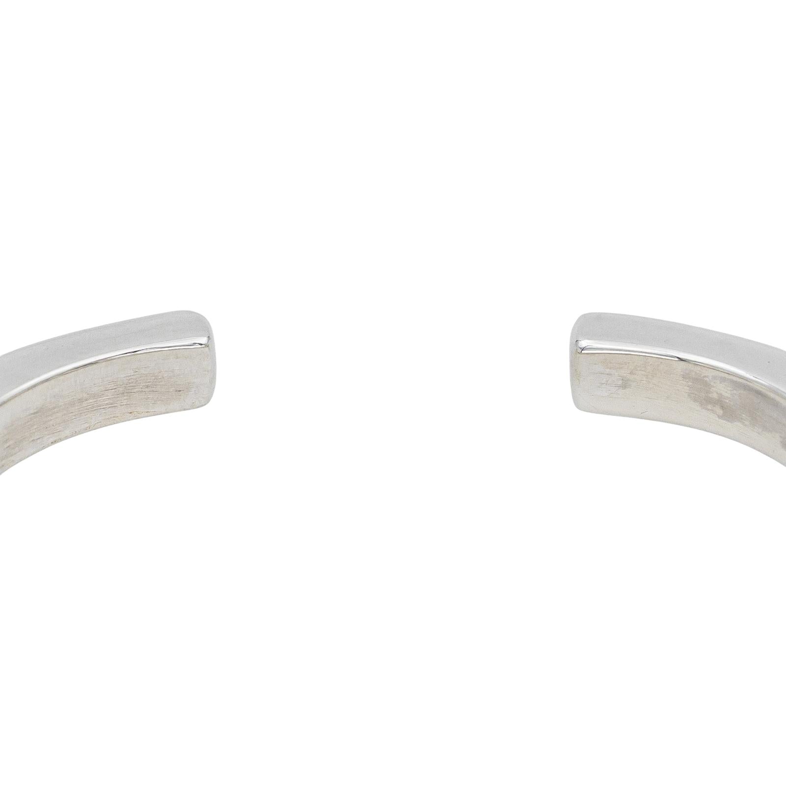 Dinh van Bracelet Jonc Square maillon Argent