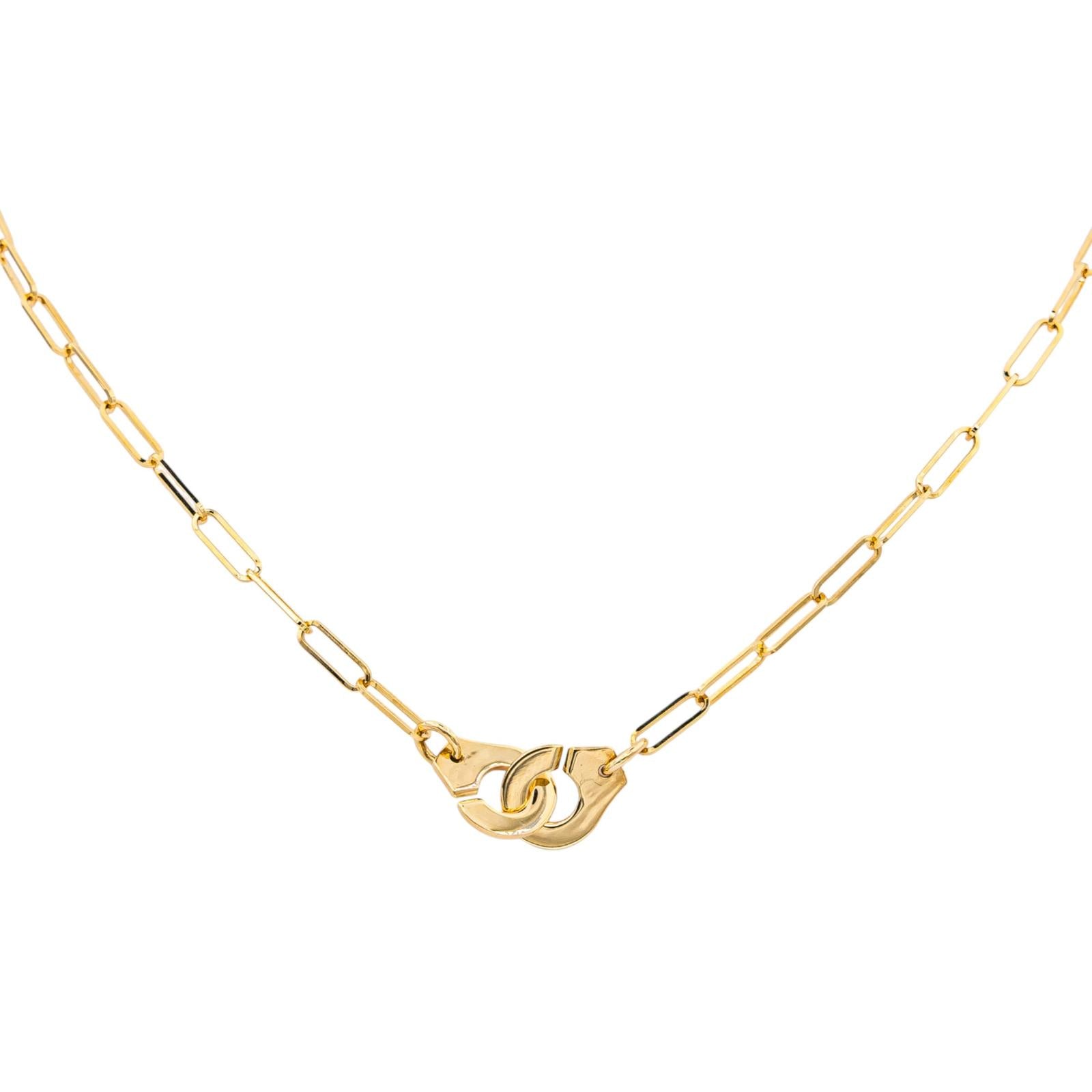 Dinh van Collier Menottes Or jaune