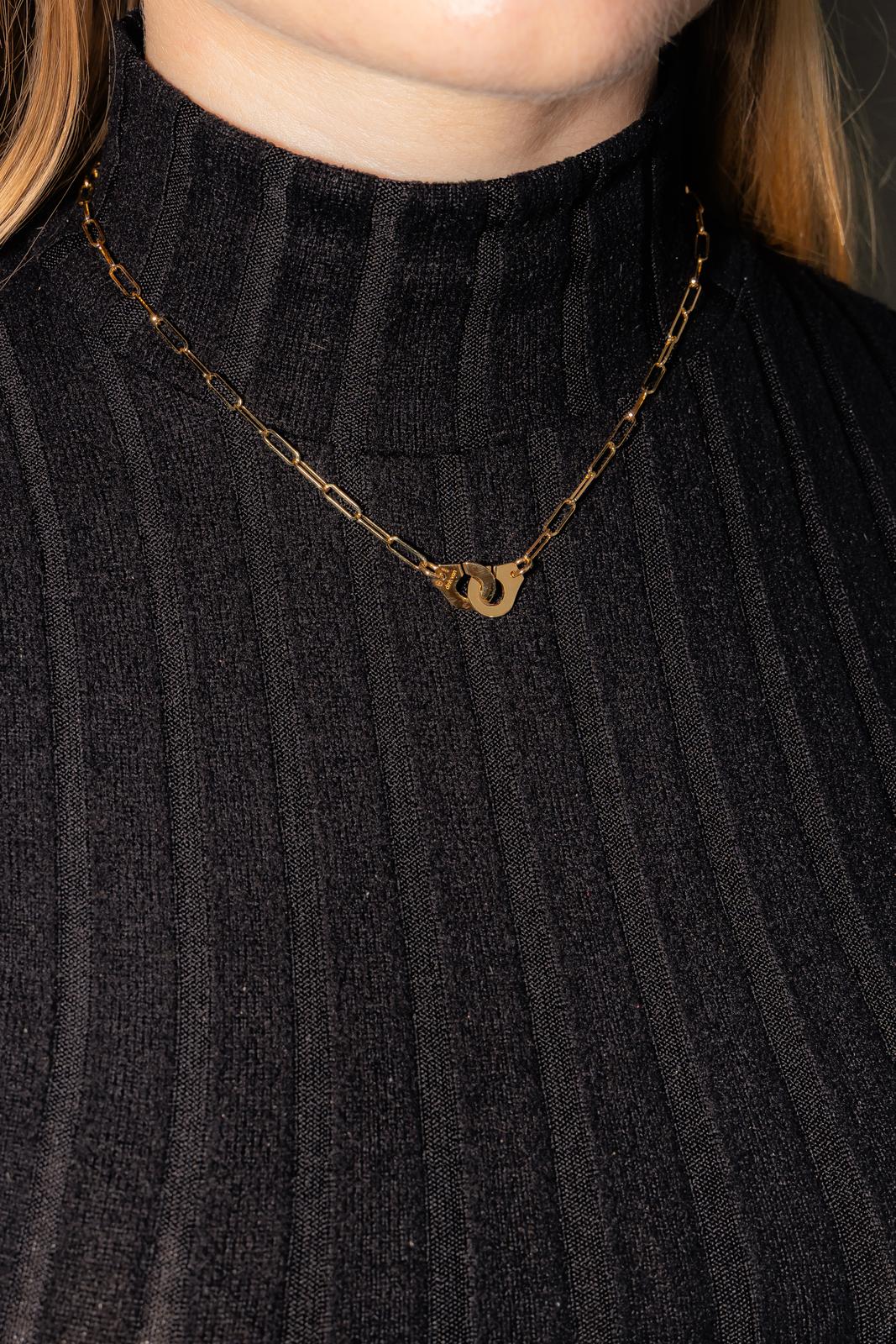 Dinh van Collier Menottes Or jaune