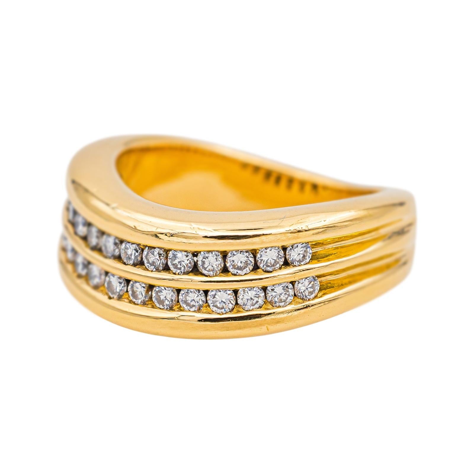 Bague Or jaune Diamant