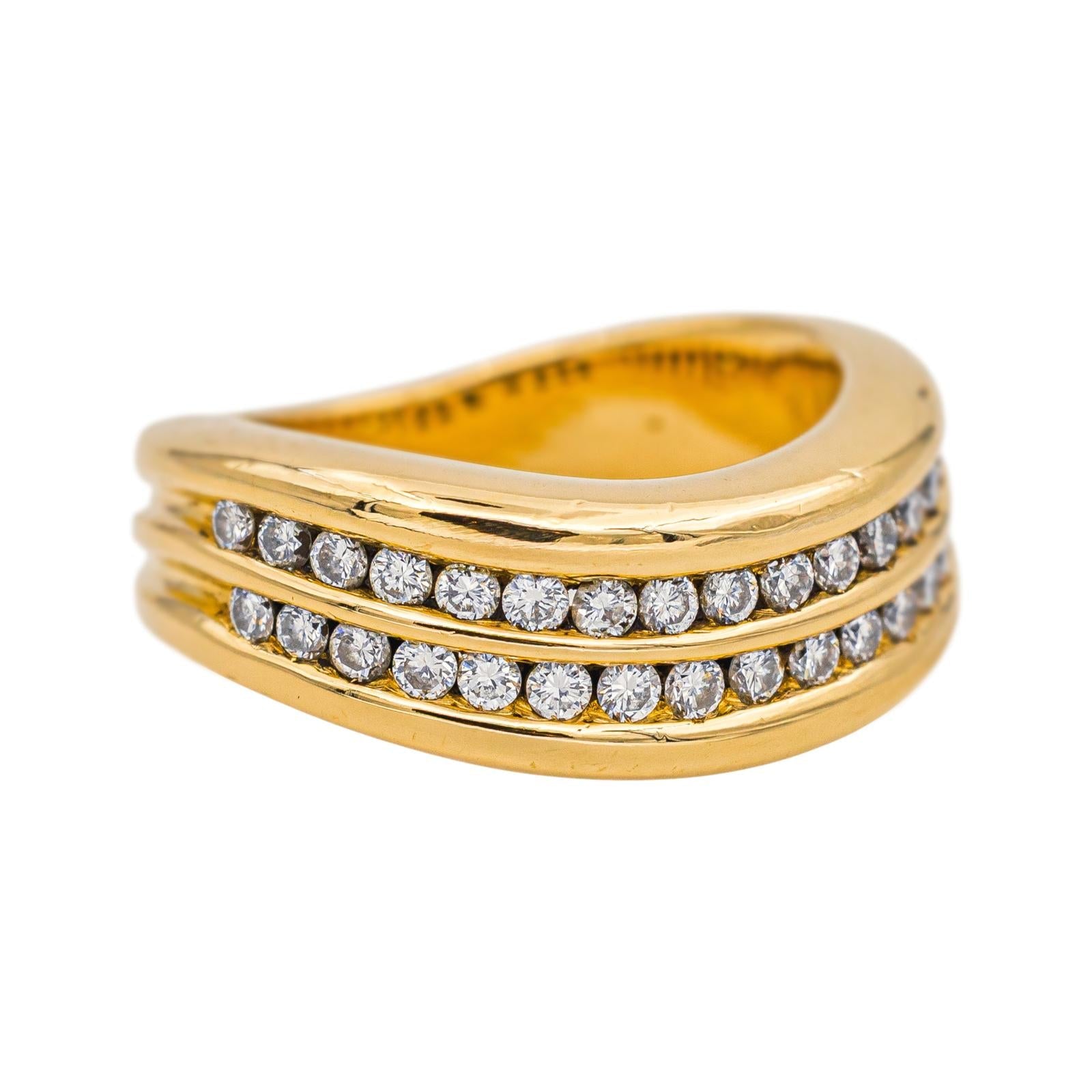 Bague Or jaune Diamant