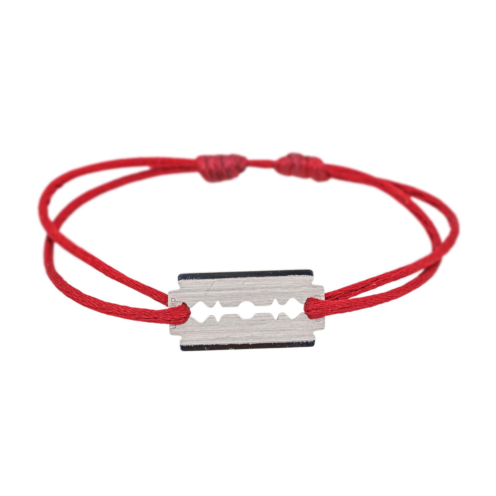 Dinh Van Bracelet Cordon Lame de Rasoir Or blanc