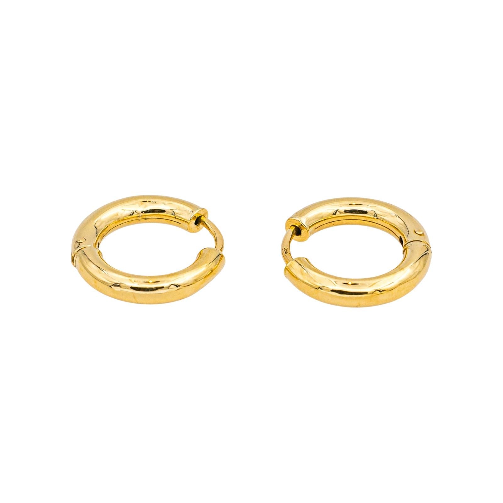 Boucles d'oreilles Créoles Or jaune