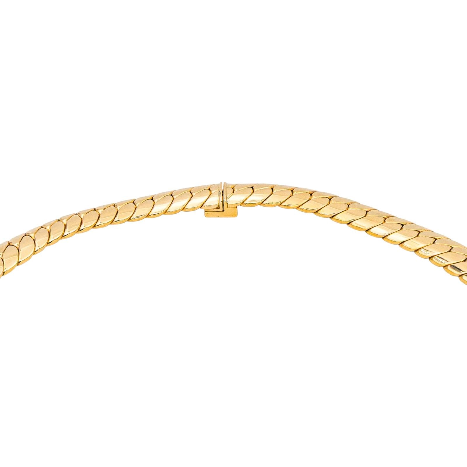 Gay Frères Collier Maille Anglaise Or jaune