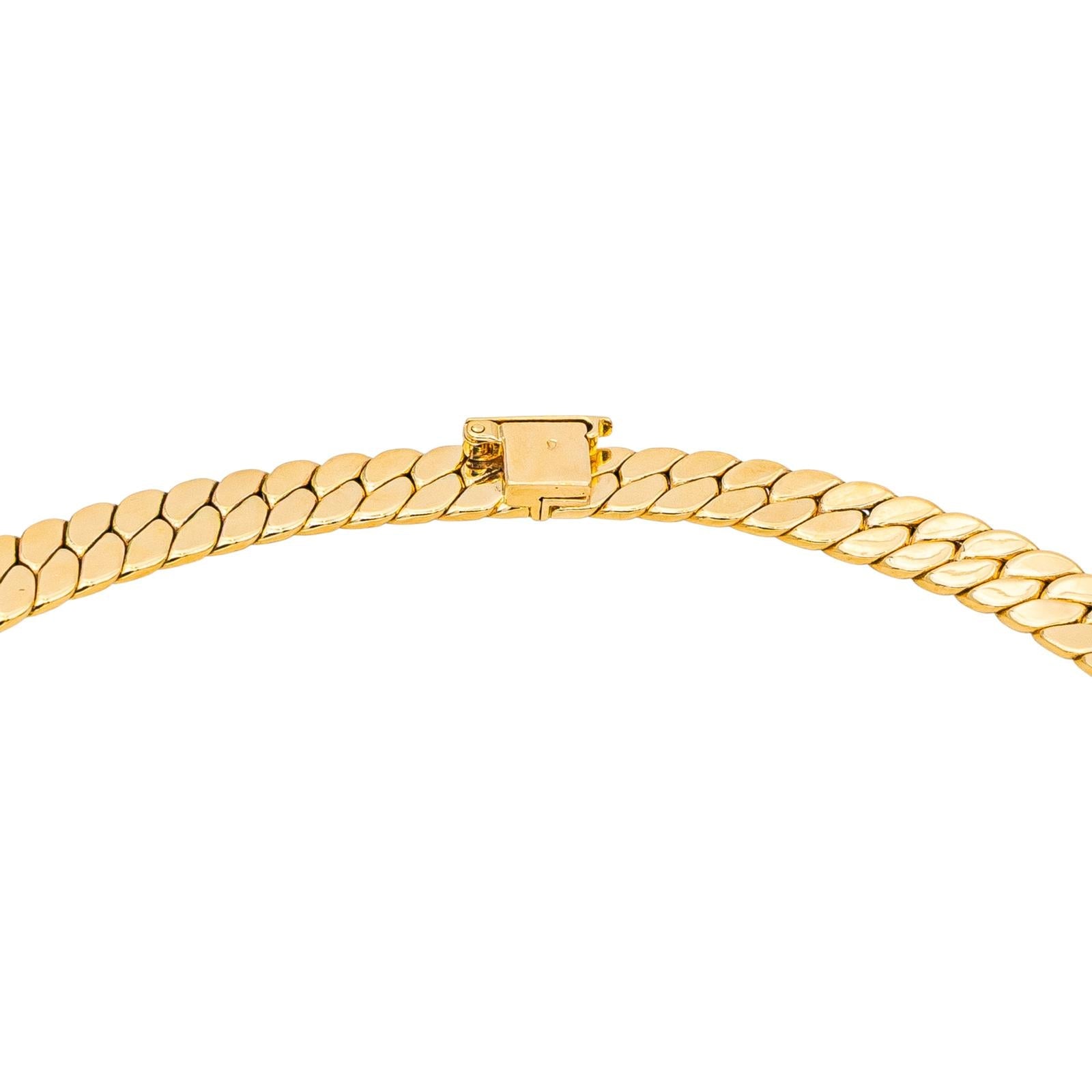 Gay Frères Collier Maille Anglaise Or jaune