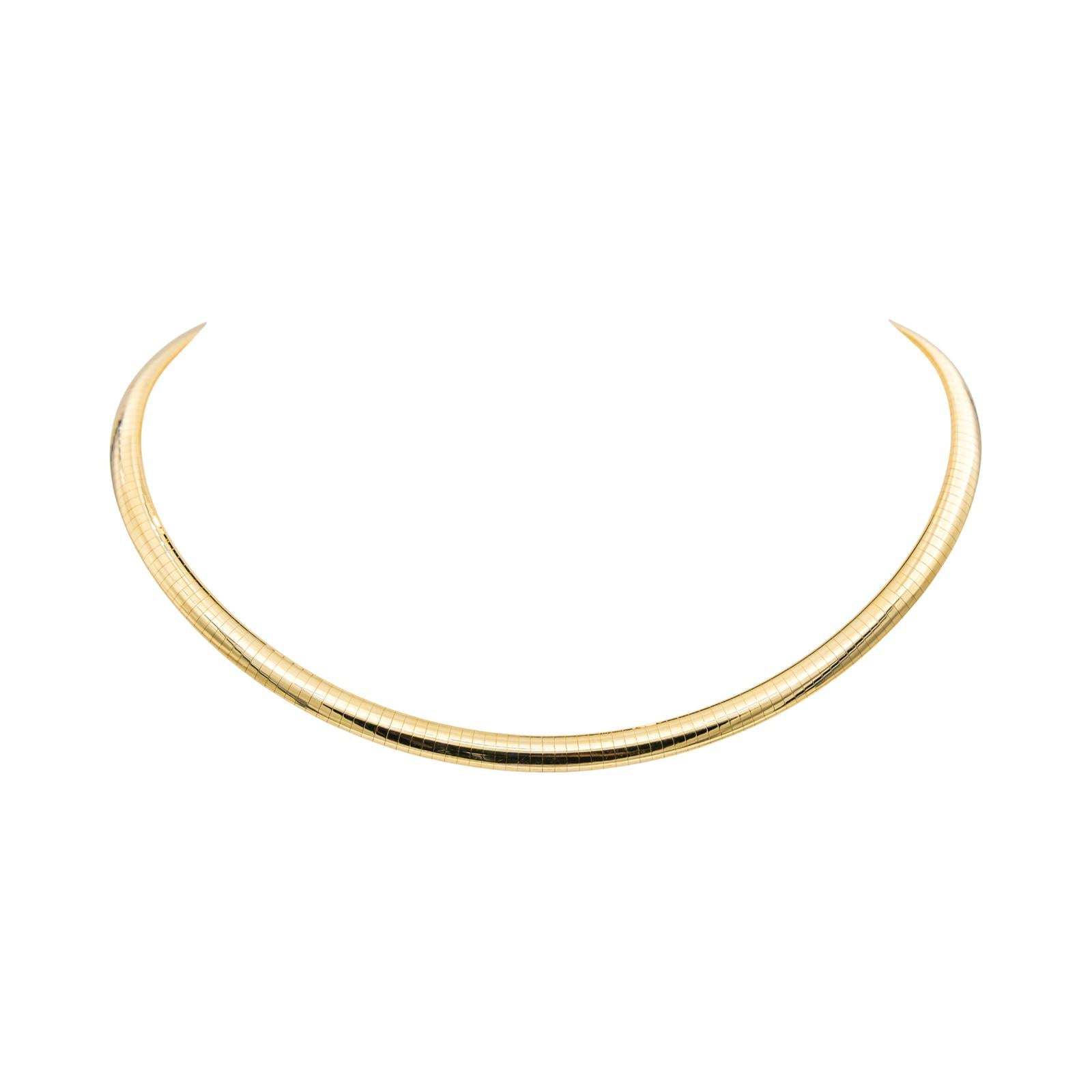 Collier Or jaune Saphir