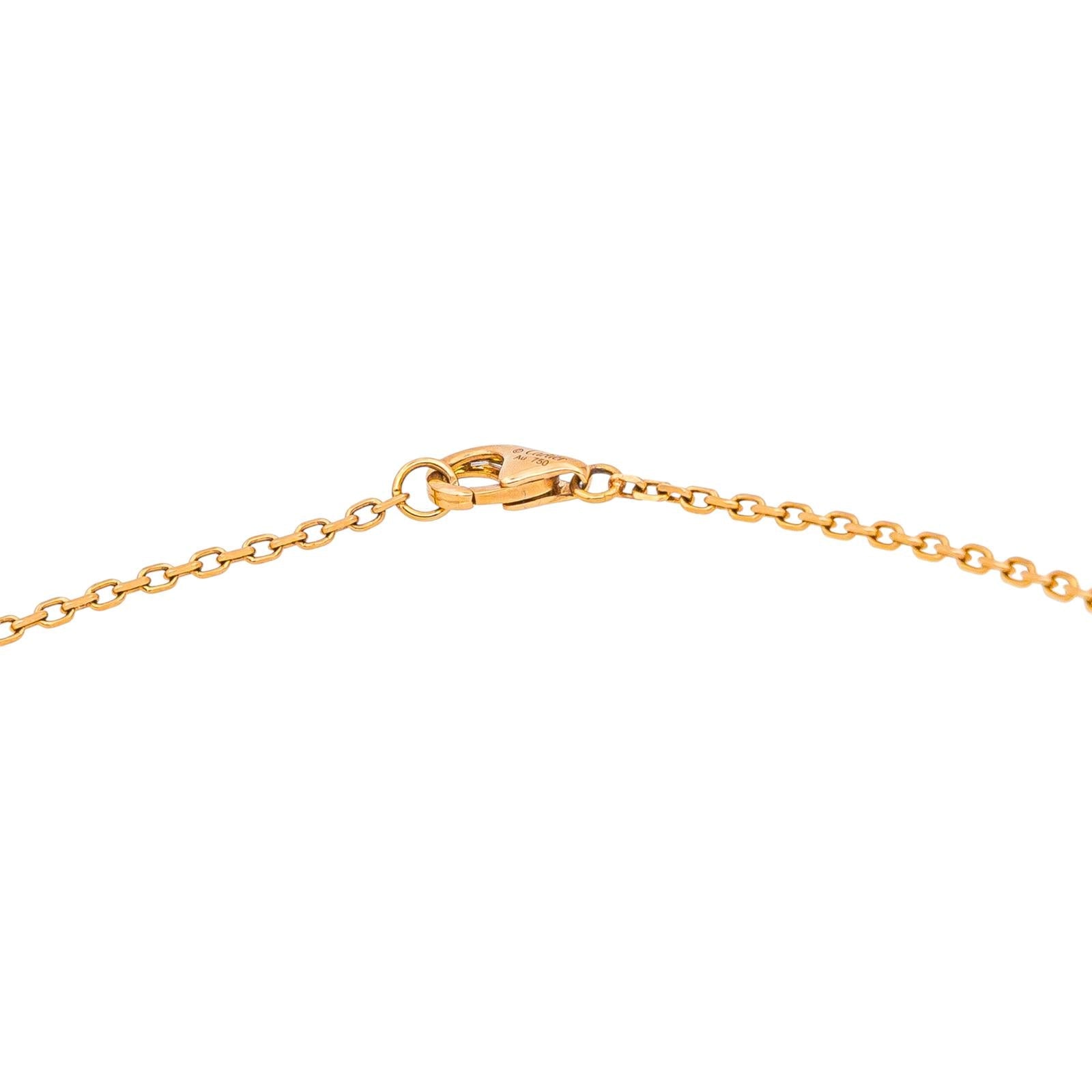 Cartier Collier Love Or rose Diamant