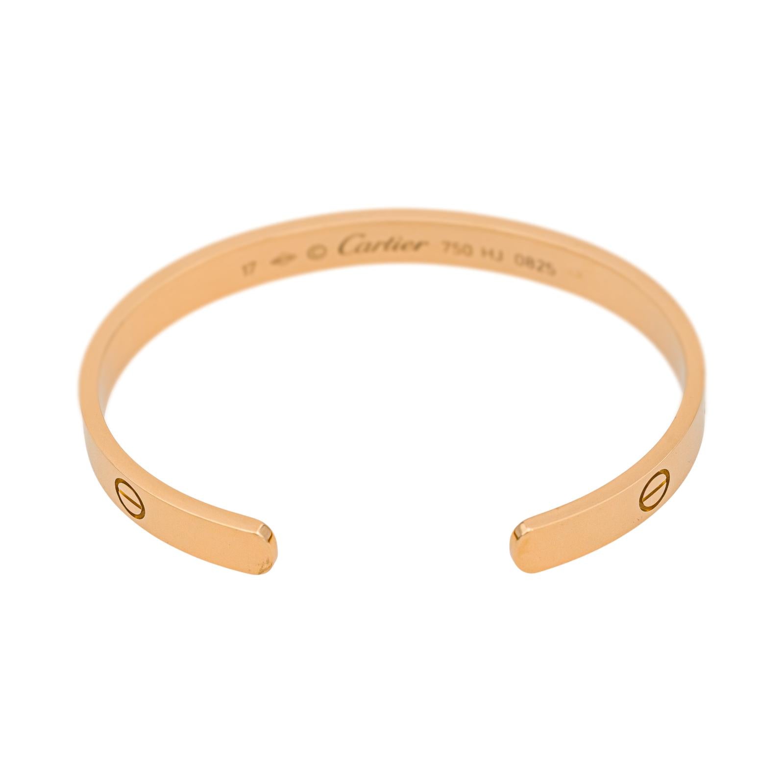 Cartier Bracelet Love Or rose